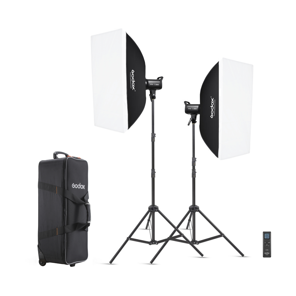 картинка Комплект студийного оборудования Godox SL100D-K2 от магазина Ultra-mart