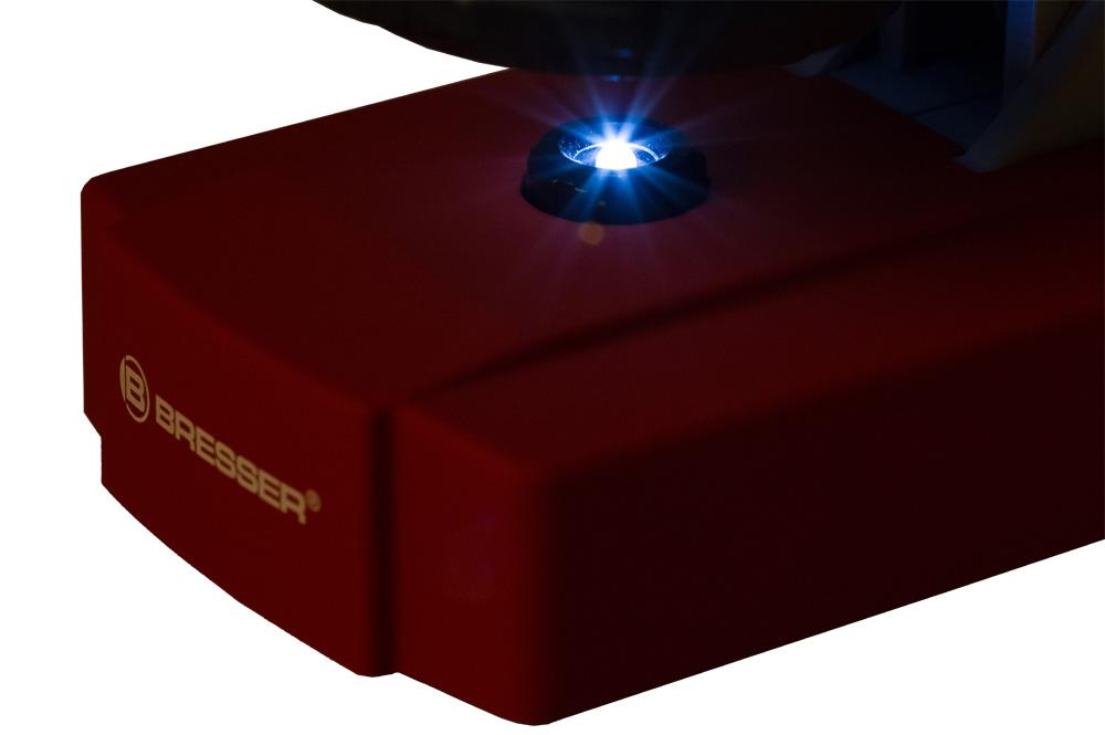 картинка Микроскоп Bresser Junior 40x-640x, красный от магазина Ultra-mart