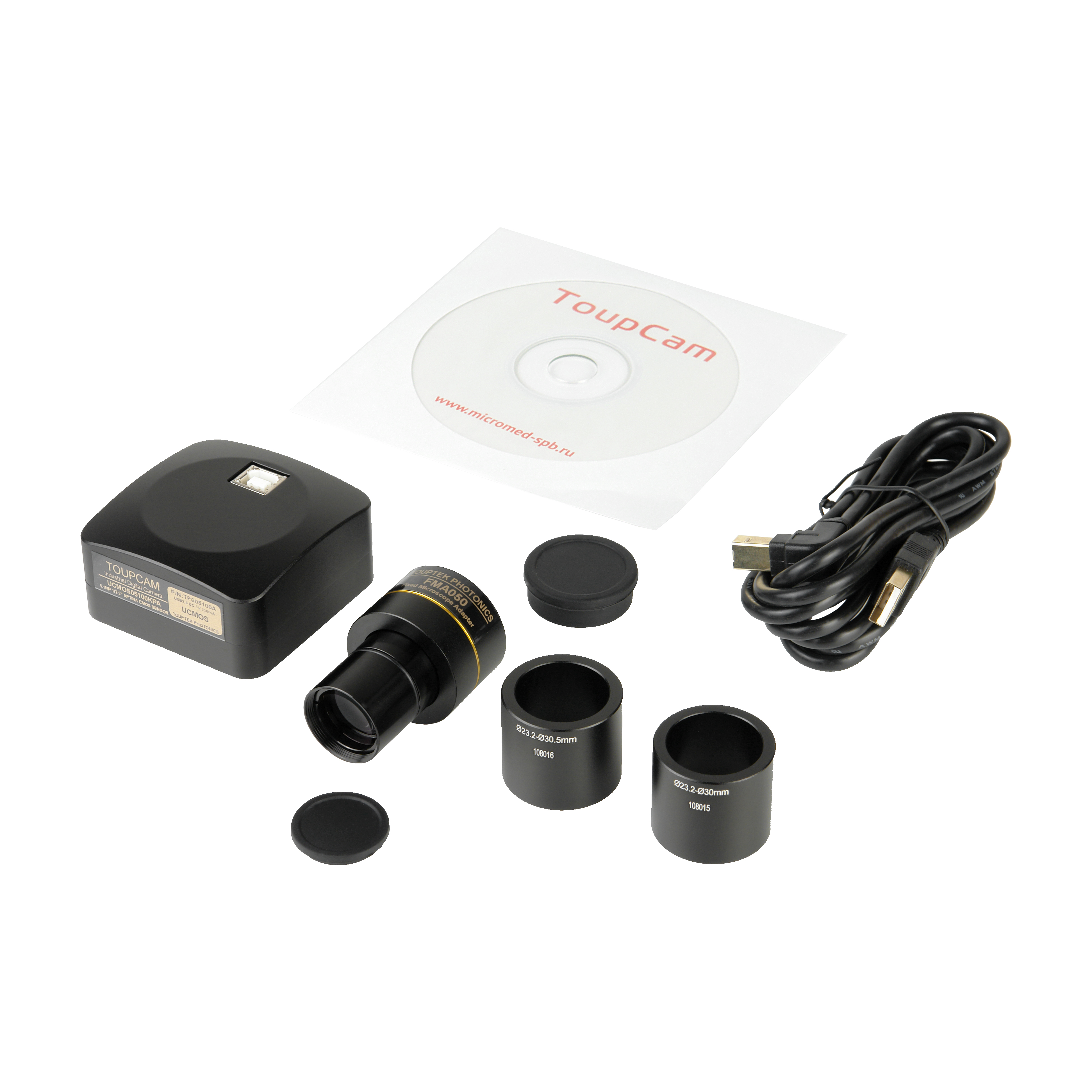 картинка Видеоокуляр ToupCam UCMOS05100KPA от магазина Ultra-mart