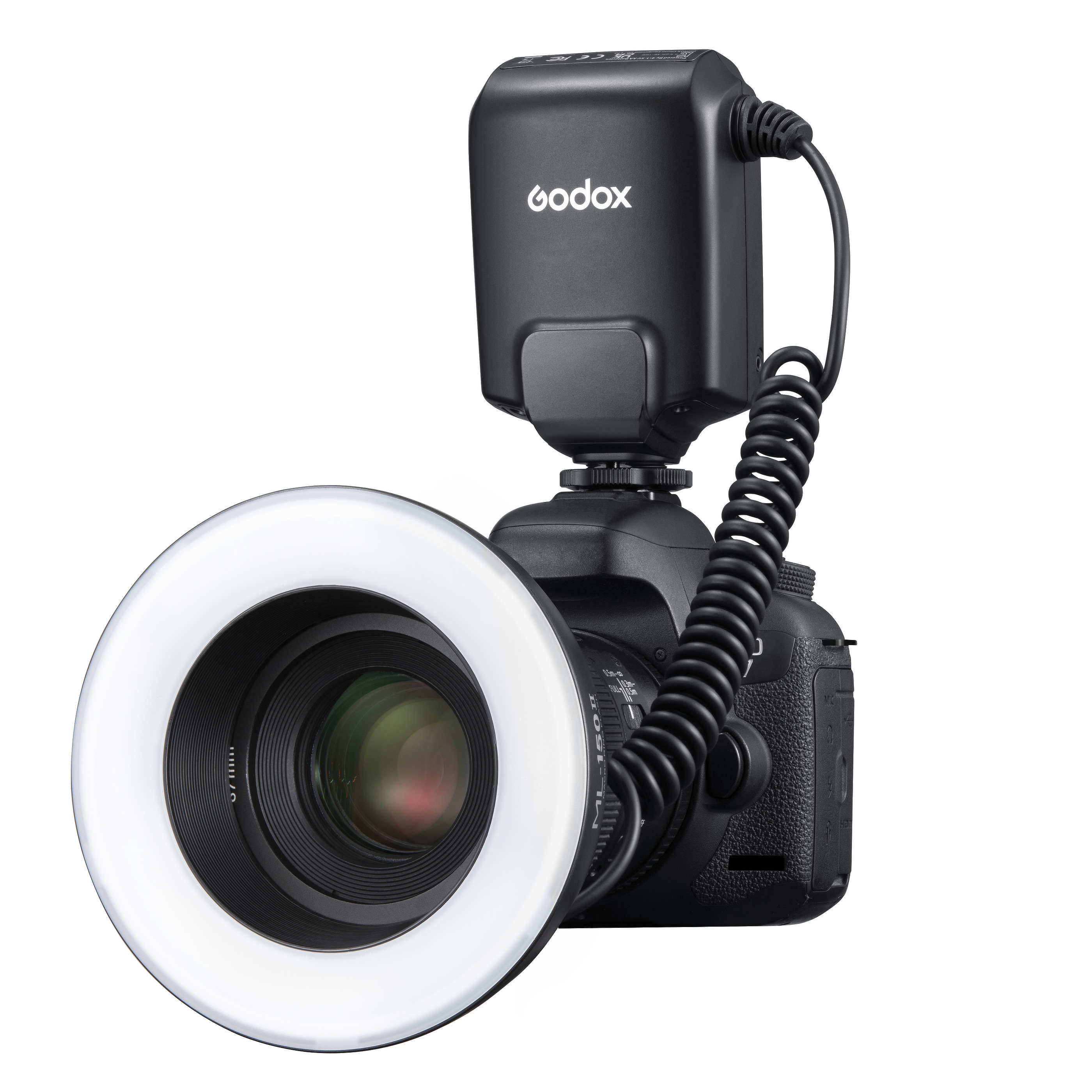 картинка Вспышка для макросъемки Godox ML-150II кольцевая, 12GN, арт.30093 от магазина Ultra-mart