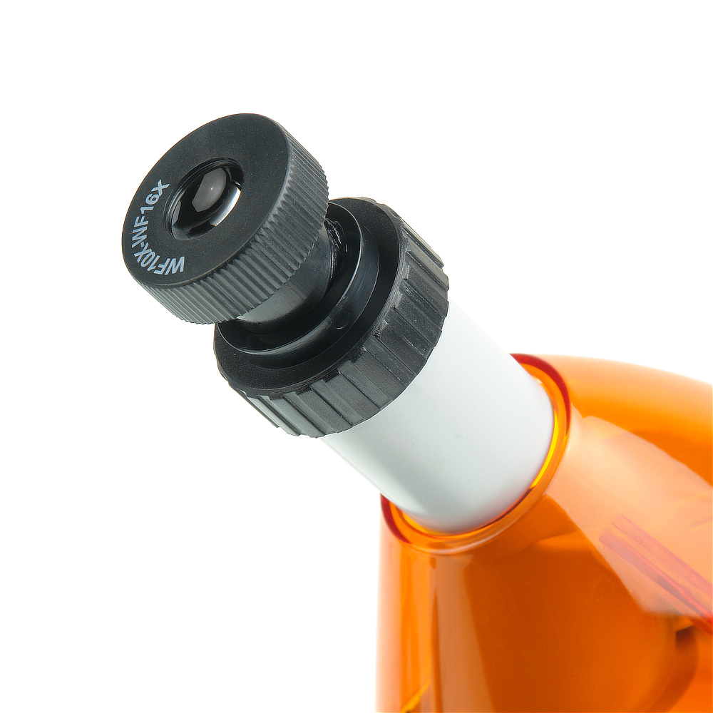 картинка Микроскоп Микромед Атом 40x-640x (апельсин) от магазина Ultra-mart