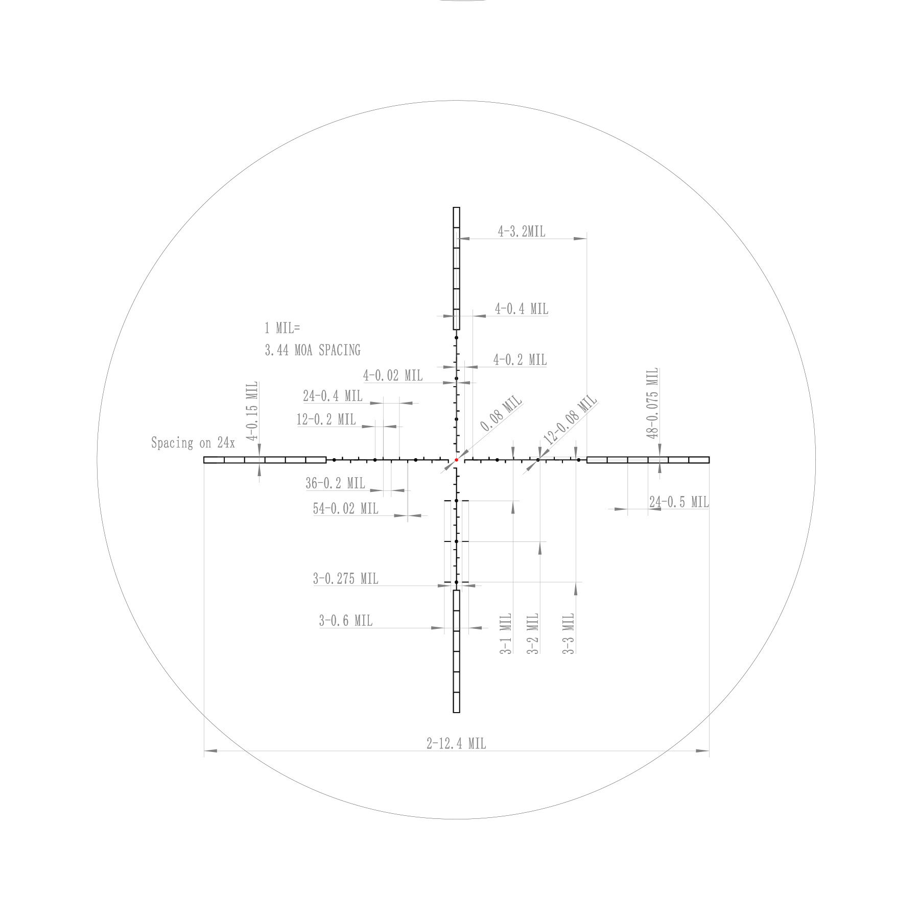 картинка Прицел оптический Veber Пневматика III 6-24X50 SF IR от магазина Ultra-mart