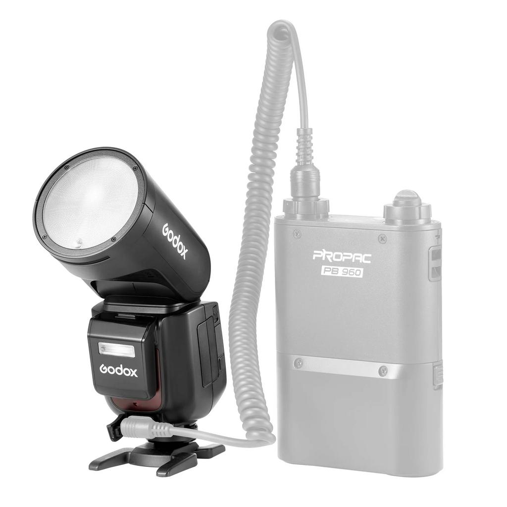 картинка Вспышка накамерная с круглой головкой Godox V1Pro N TTL для Nikon, арт. 31644 от магазина Ultra-mart