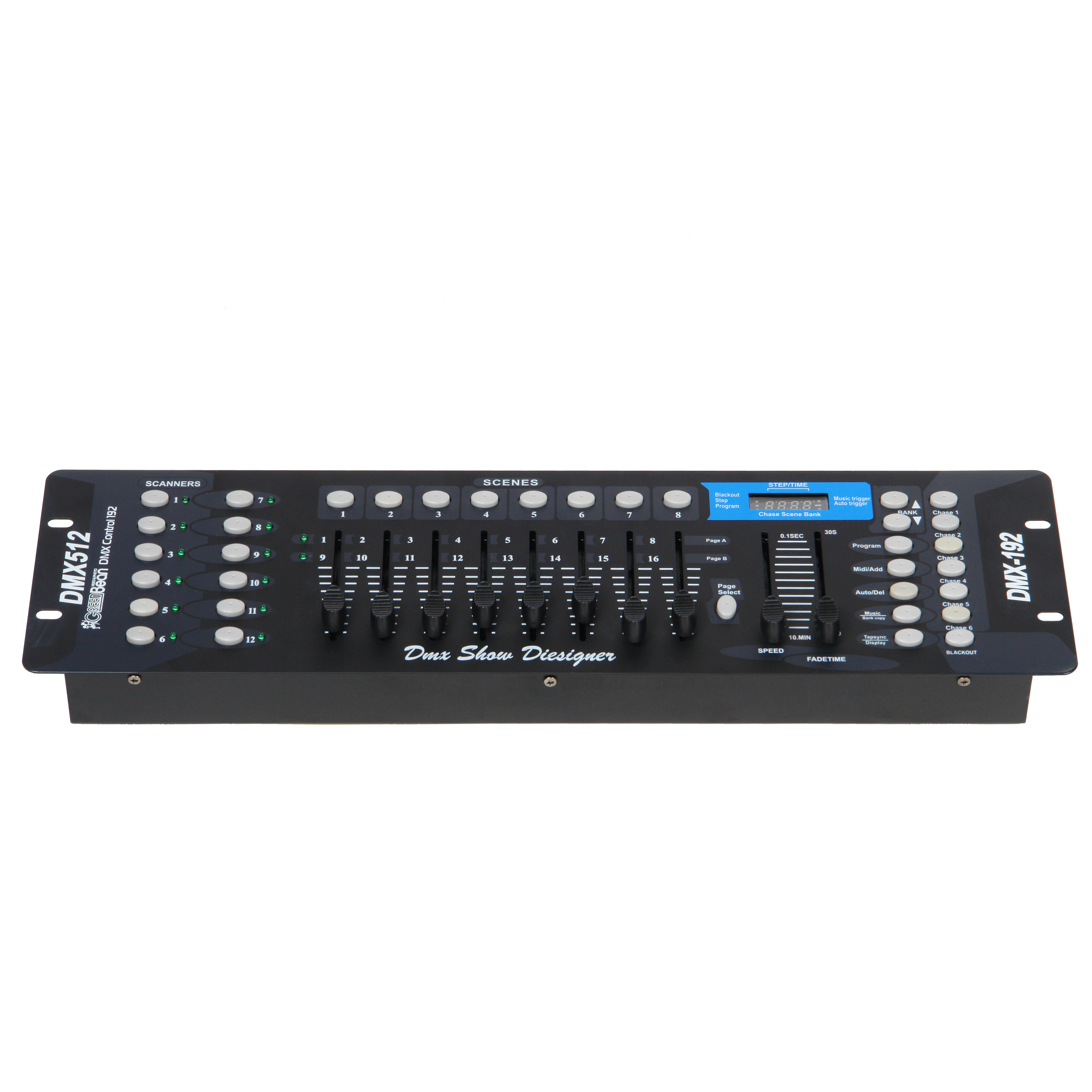 картинка Пульт GreenBean DMX Control 192, 6 чейзов, 184 сцены. артикул 28004 от магазина Ultra-mart