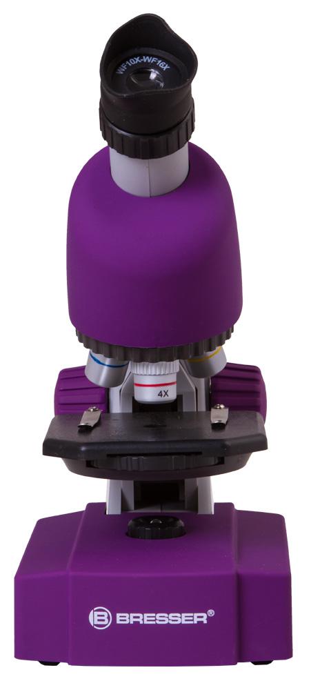 картинка Микроскоп Bresser Junior 40x-640x, фиолетовый от магазина Ultra-mart