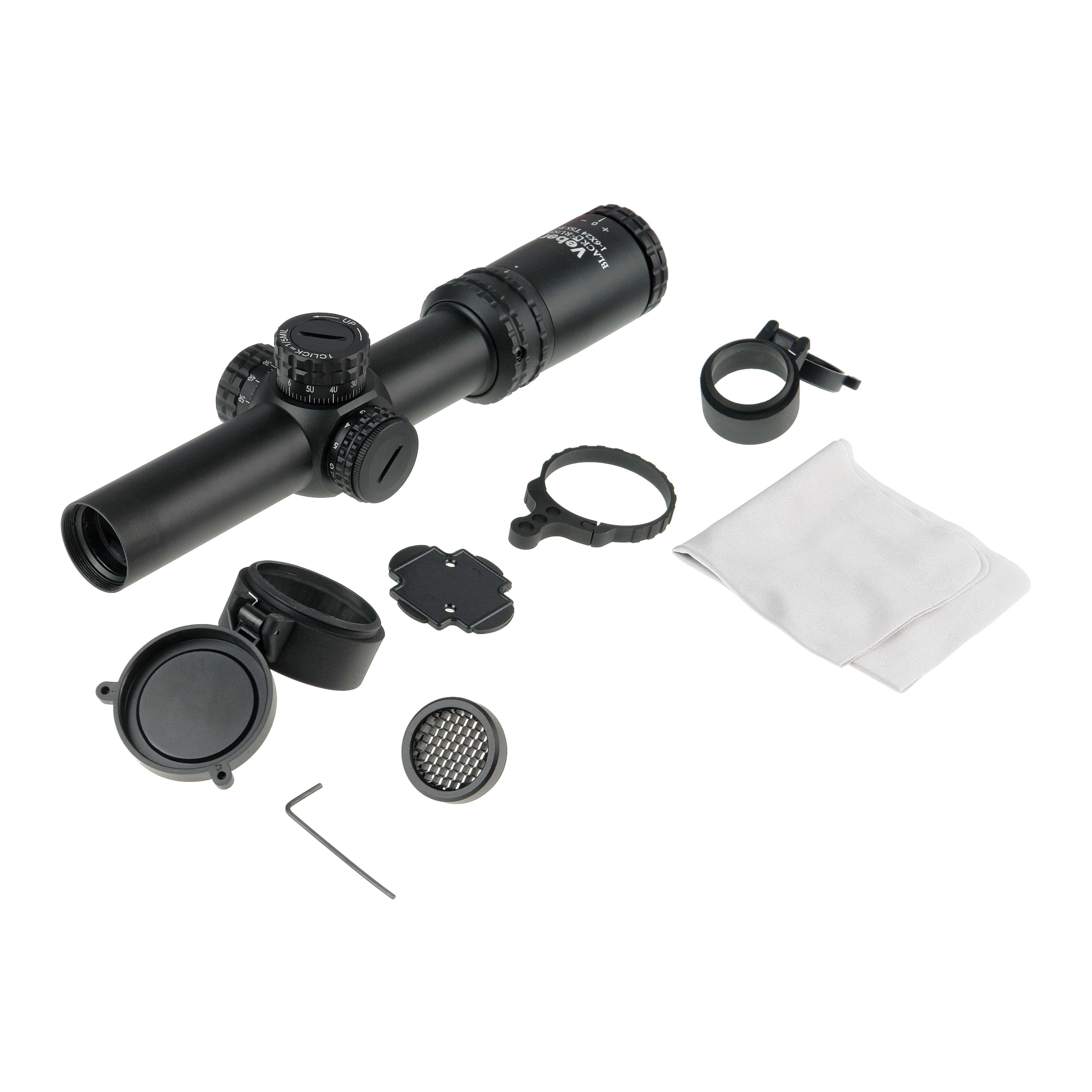 картинка Прицел оптический Veber Black Russian 1-6x24 TSS RG арт. 30234 от магазина Ultra-mart