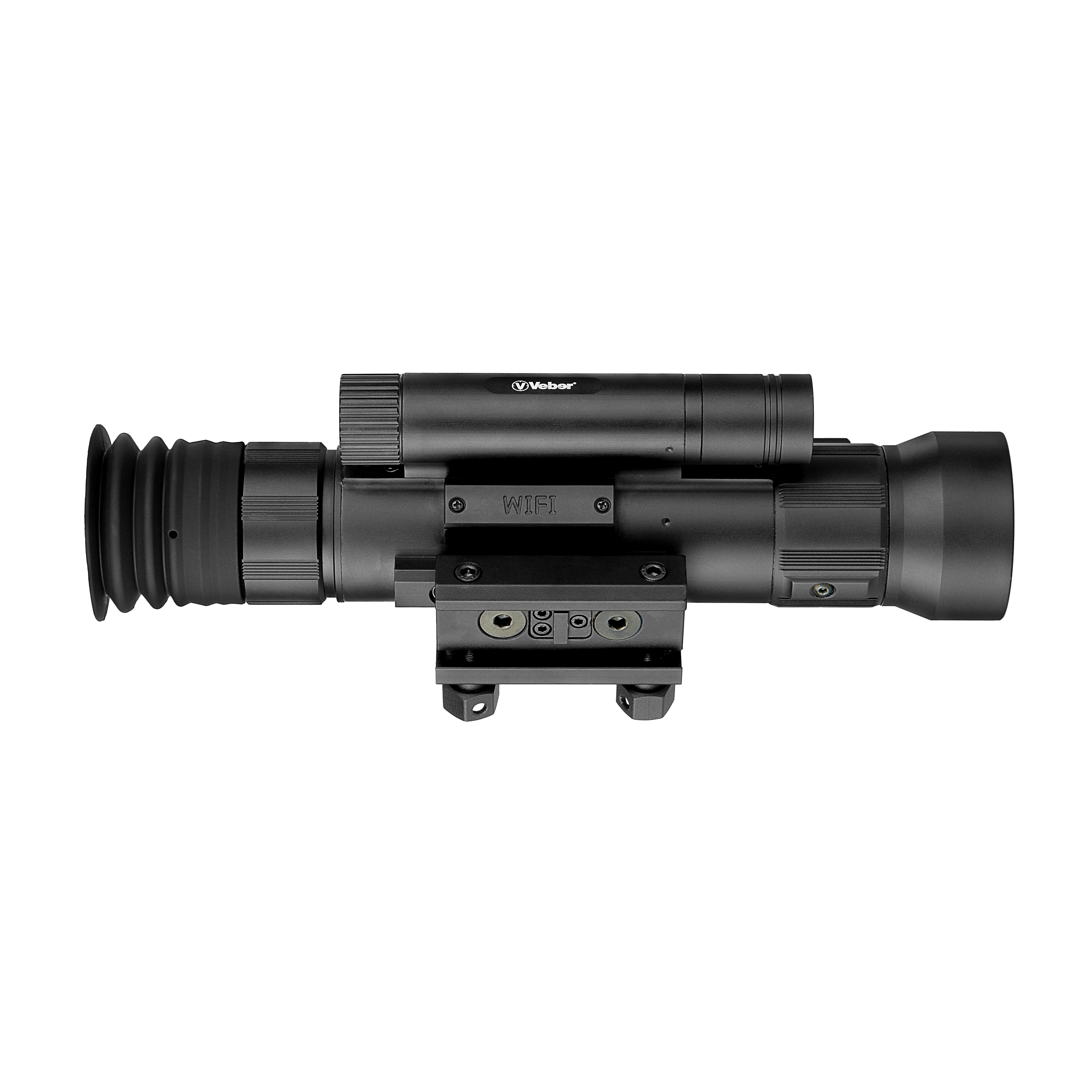 картинка Цифровой прицел Veber DigitalHunt R44X6-48, черный. арт.31883 от магазина Ultra-mart