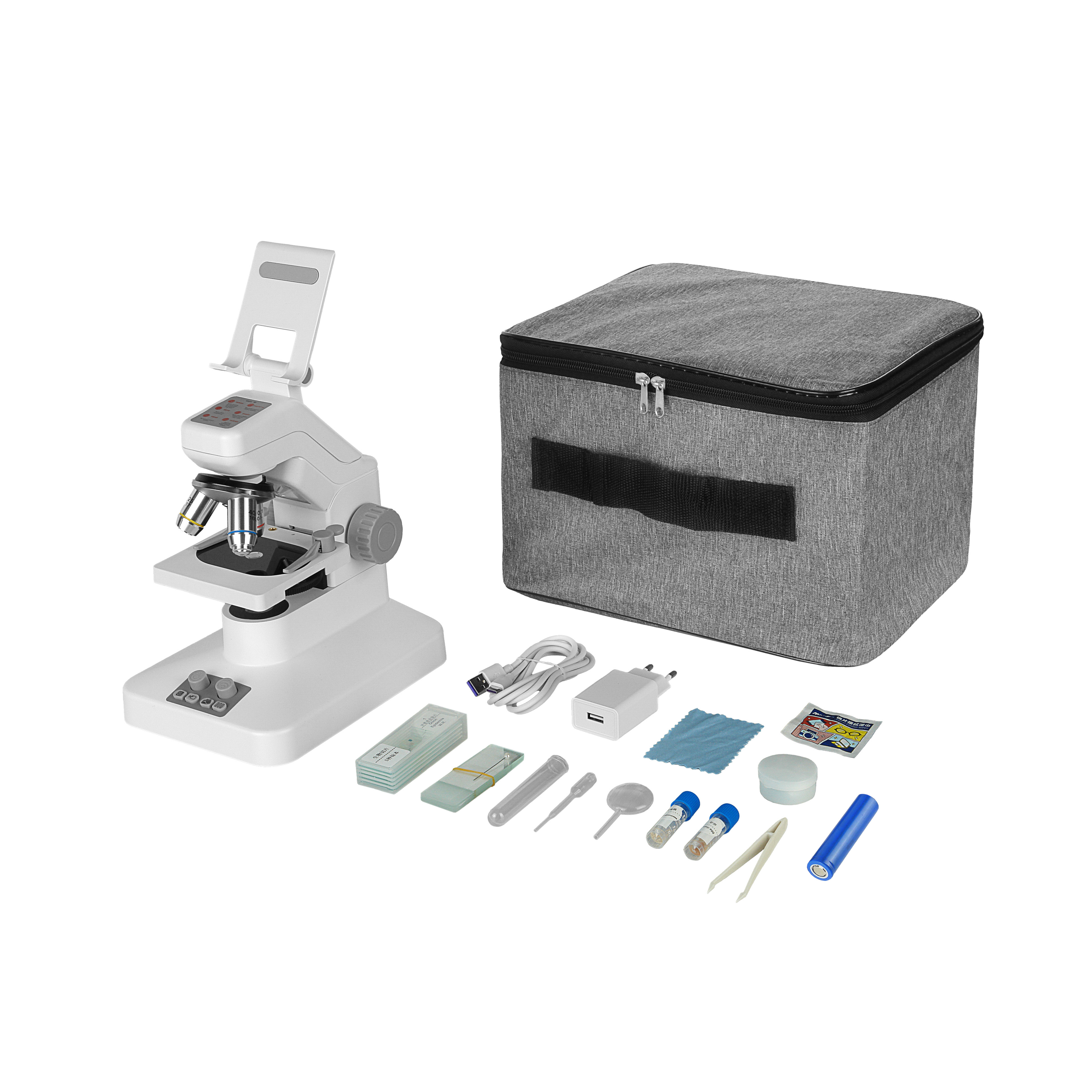 картинка Микроскоп Микромед iMICRO WIFI, камера, USB, чехол арт.30811 от магазина Ultra-mart