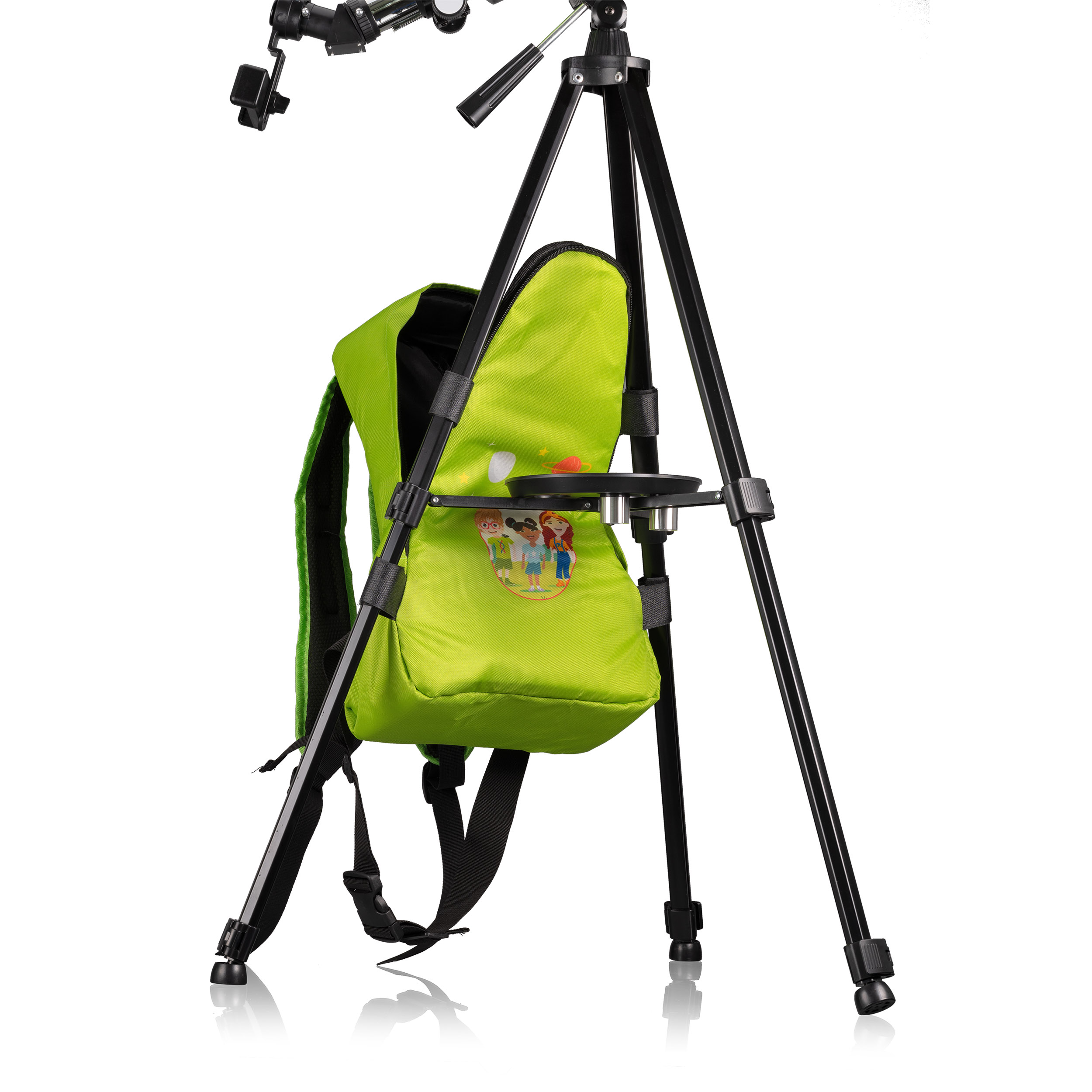 картинка Телескоп BRESSER JUNIOR  70/400 в зеленом рюкзаке (8850610B4K000) от магазина Ultra-mart