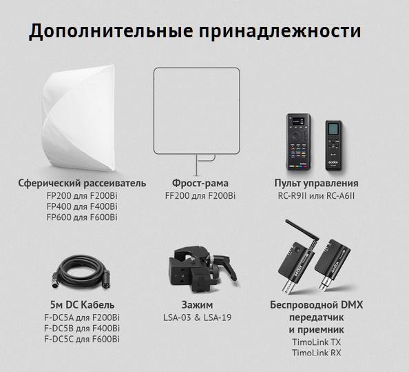 картинка Осветитель светодиодный Godox Knowled F600Bi складной от магазина Ultra-mart