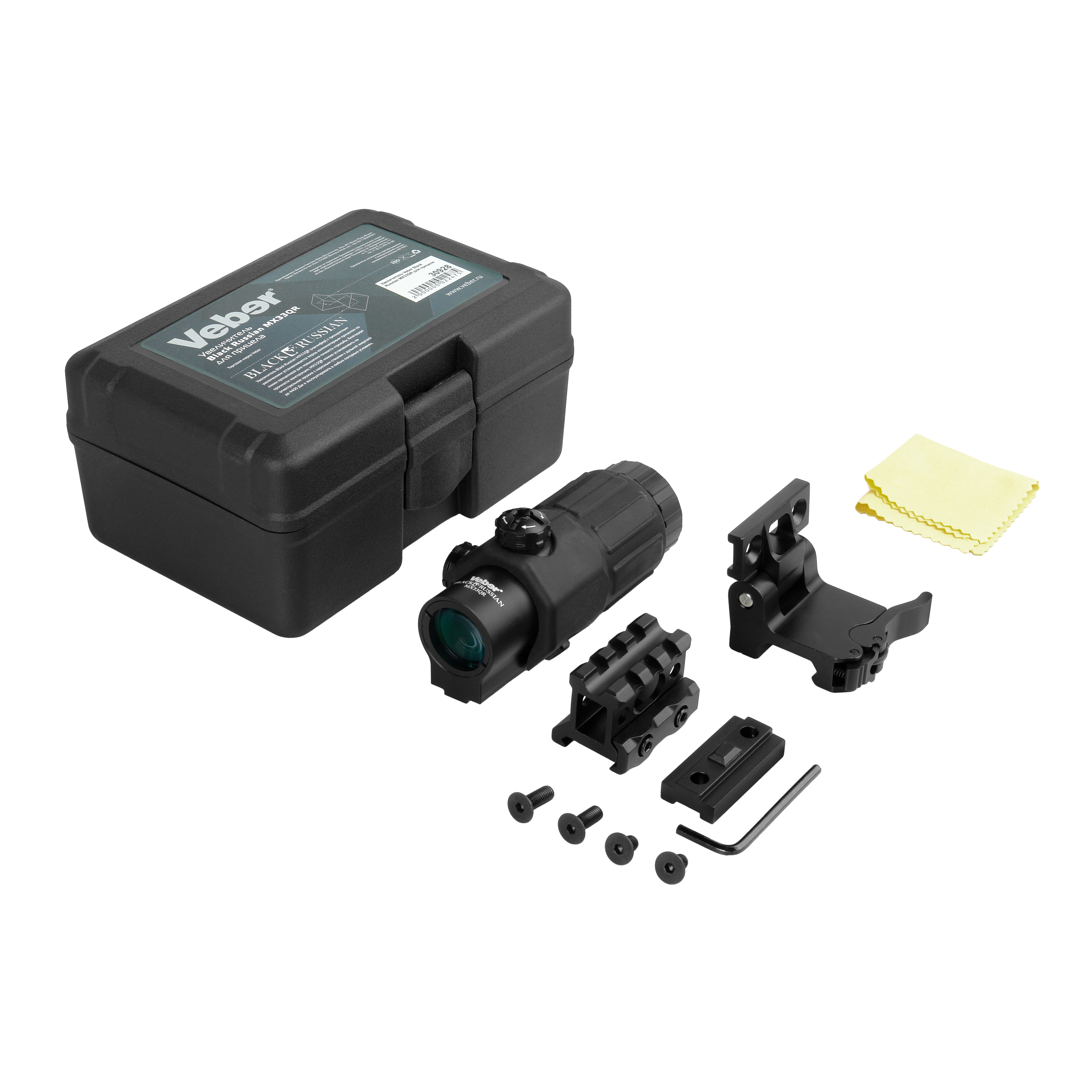 картинка Увеличитель Veber Black Russian MX33QR для прицела от магазина Ultra-mart