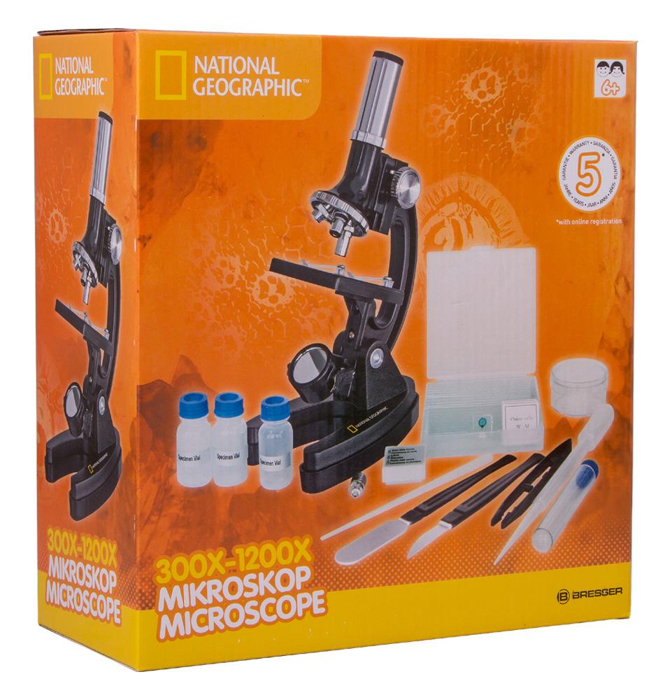 картинка Микроскоп Bresser National Geographic 300–1200x от магазина Ultra-mart