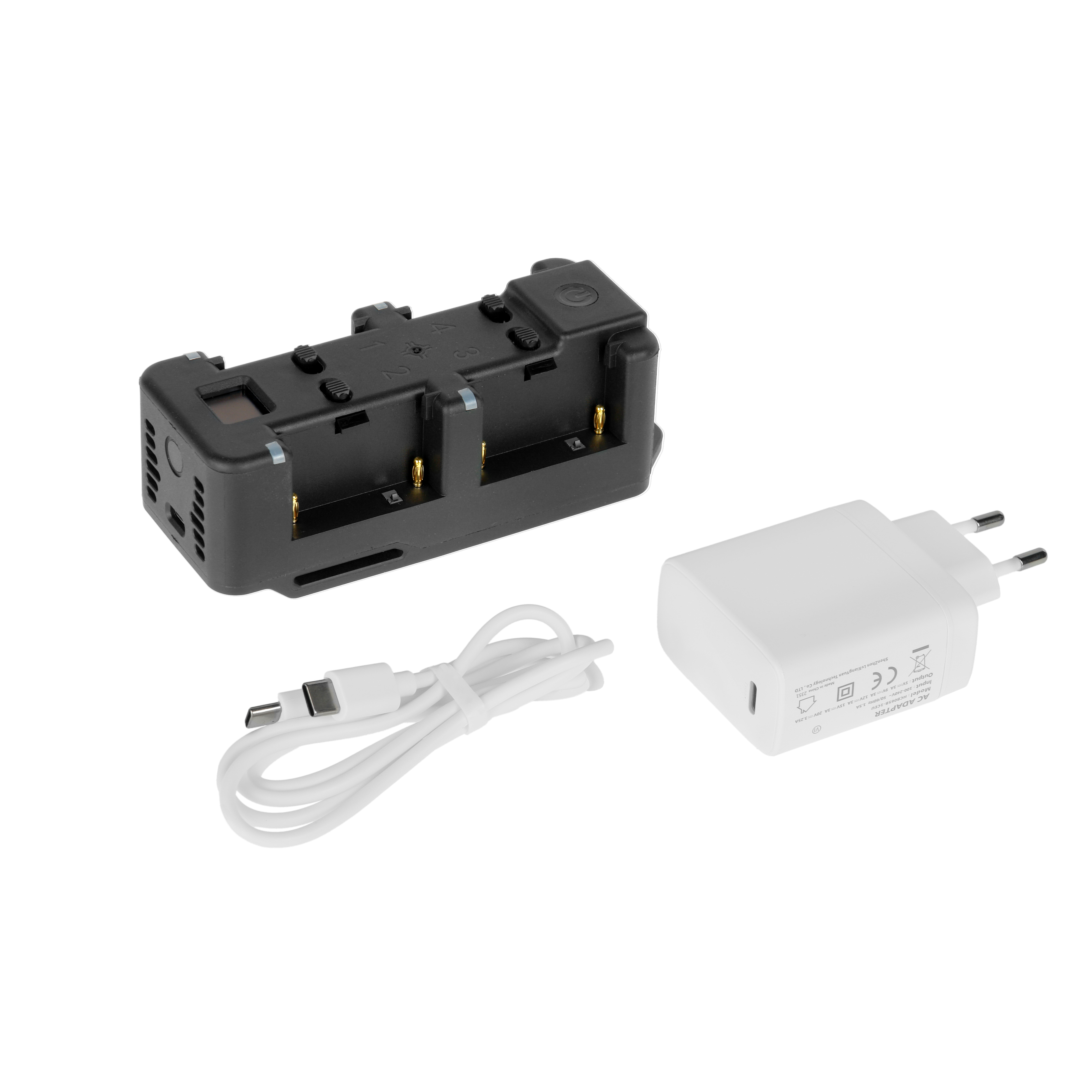 картинка Зарядное устройство GreenBean QuadCharger NPF от магазина Ultra-mart