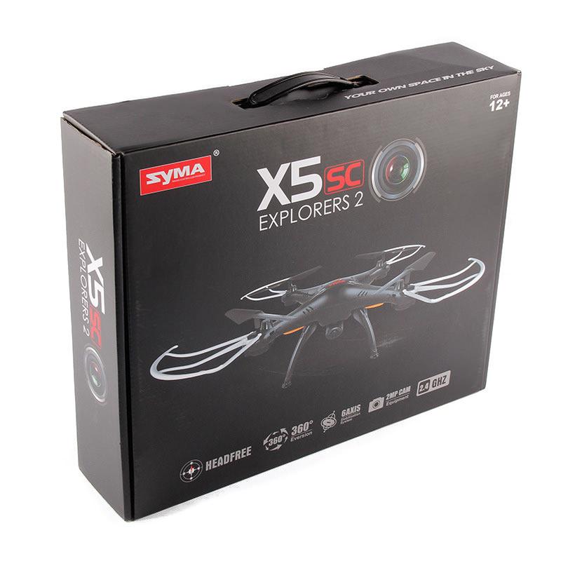 картинка Квадрокоптер Syma X5SC с видеокамерой, белый от магазина Ultra-mart