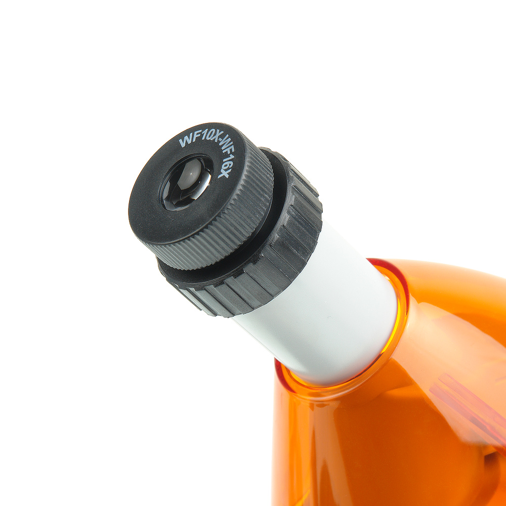 картинка Микроскоп Микромед Атом 40x-640x (апельсин) от магазина Ultra-mart