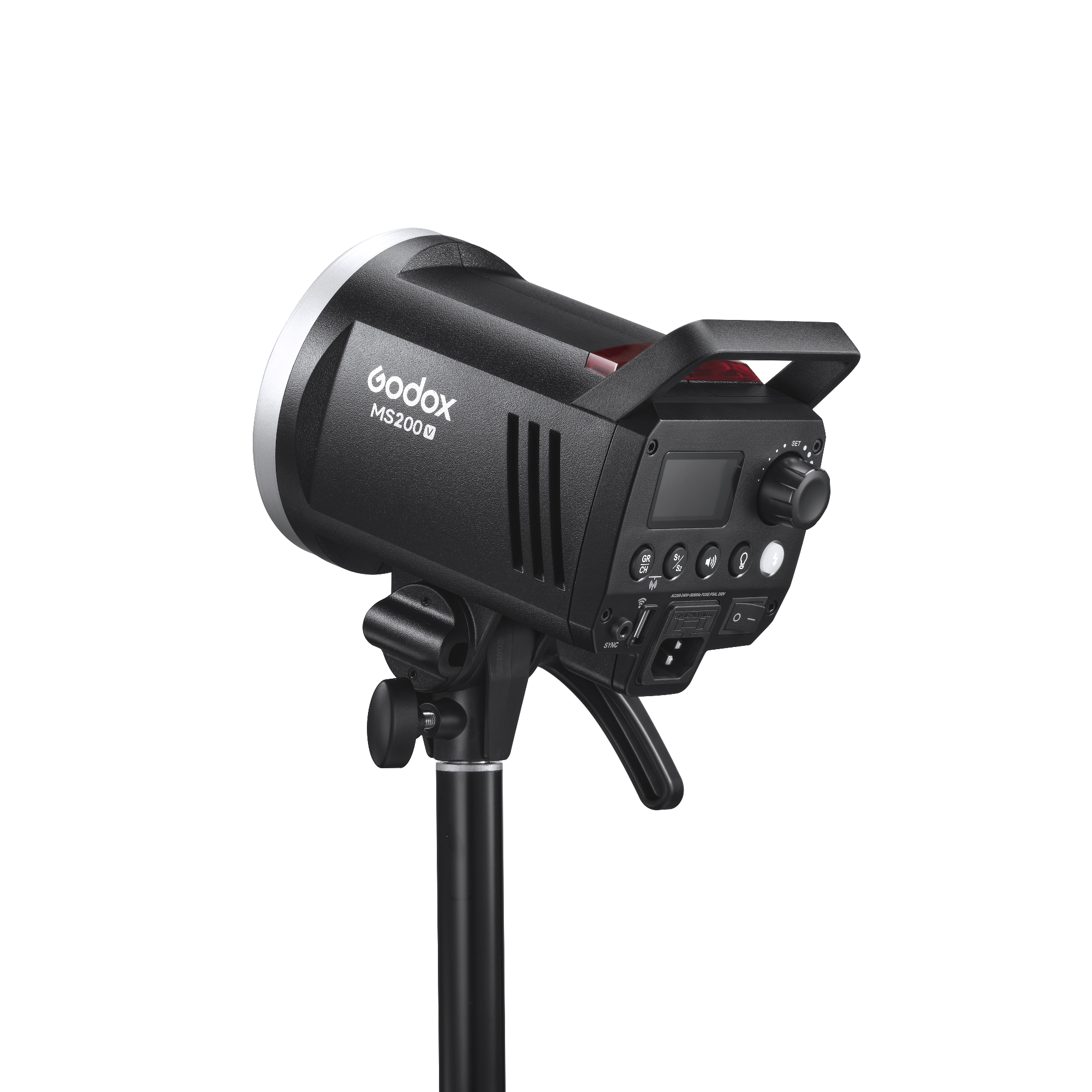 картинка Вспышка студийная Godox MS200V,  байонет Bowens, LED-лампа 10Вт,  арт.29930 от магазина Ultra-mart