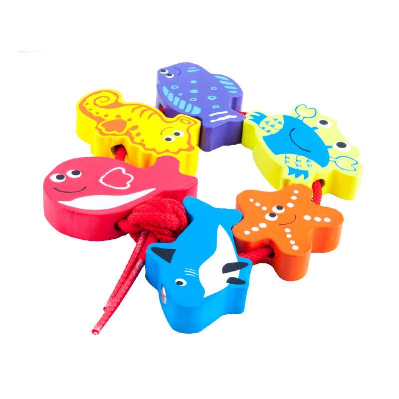 картинка Развивающая игрушка-рыбалка UltraTOY Fish-32 деревянная от магазина Ultra-mart