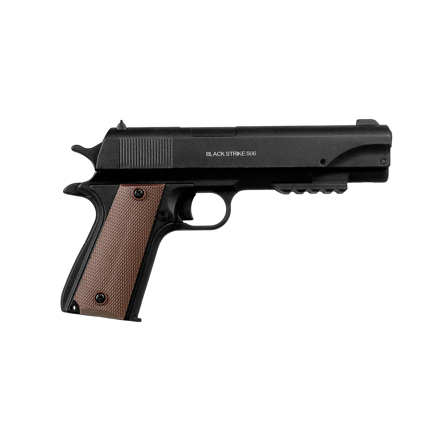 картинка Пистолет пневматический BLACK STRIKE S06 кал.4.5mm не более 3,0Дж от магазина Ultra-mart