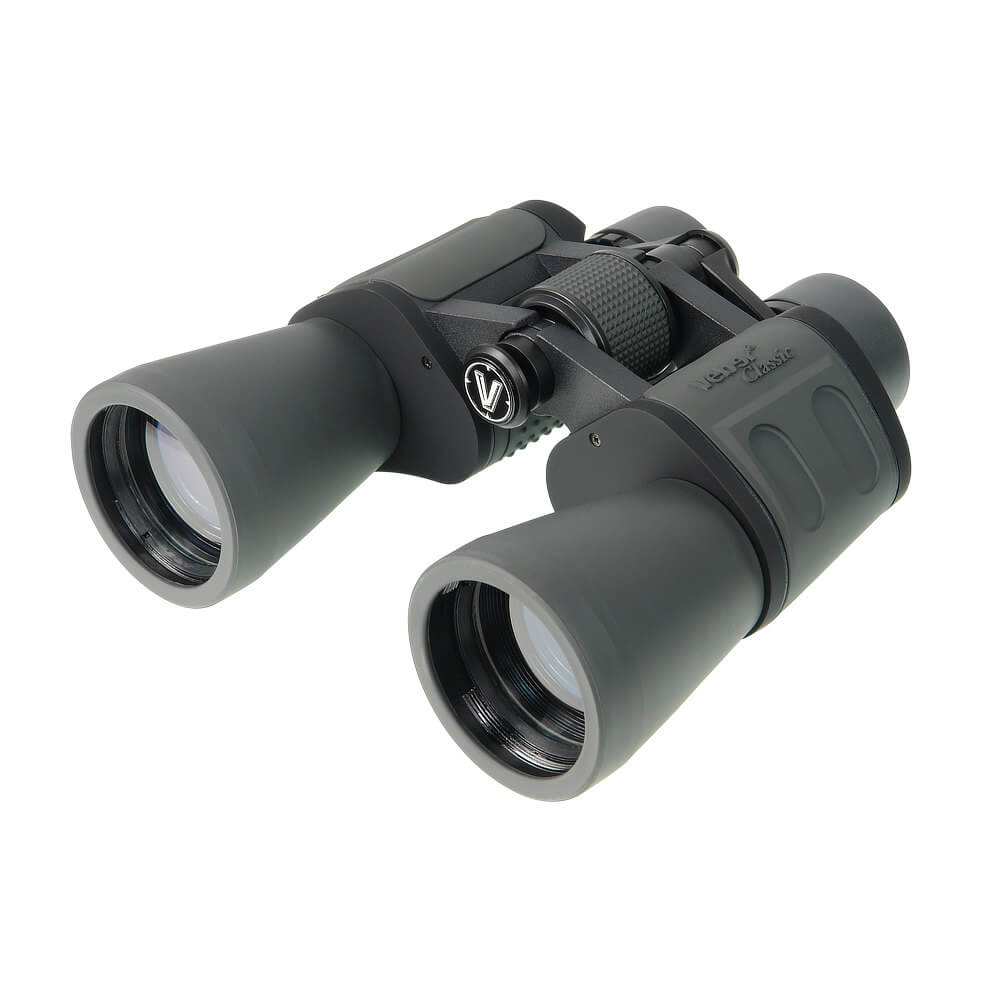 картинка Бинокль Veber Classic БПШЦ 10x50 VRWA широкоугольный, серый  арт.23908 от магазина Ultra-mart