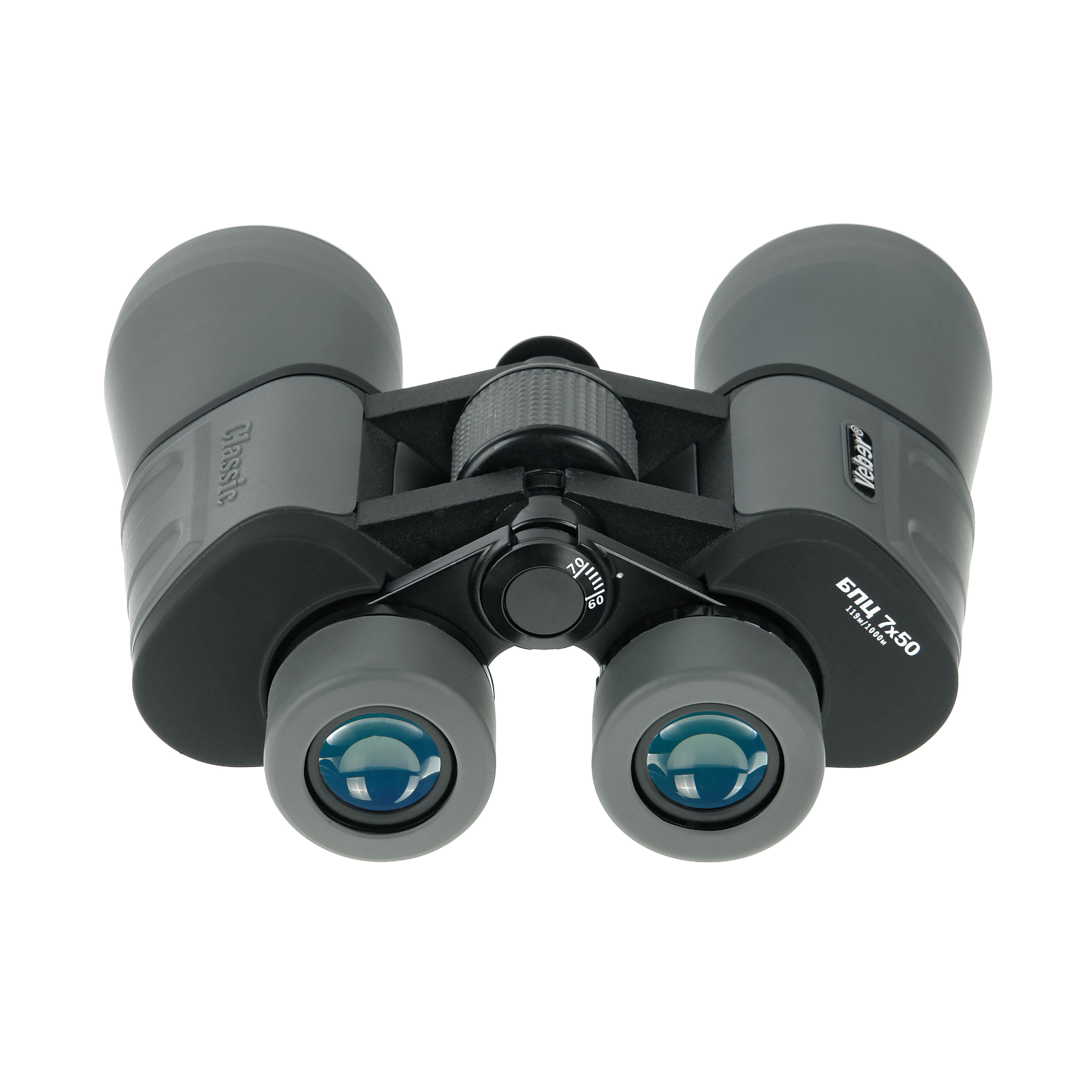 картинка Бинокль Veber Classic БПЦ 7x50 VR серый от магазина Ultra-mart