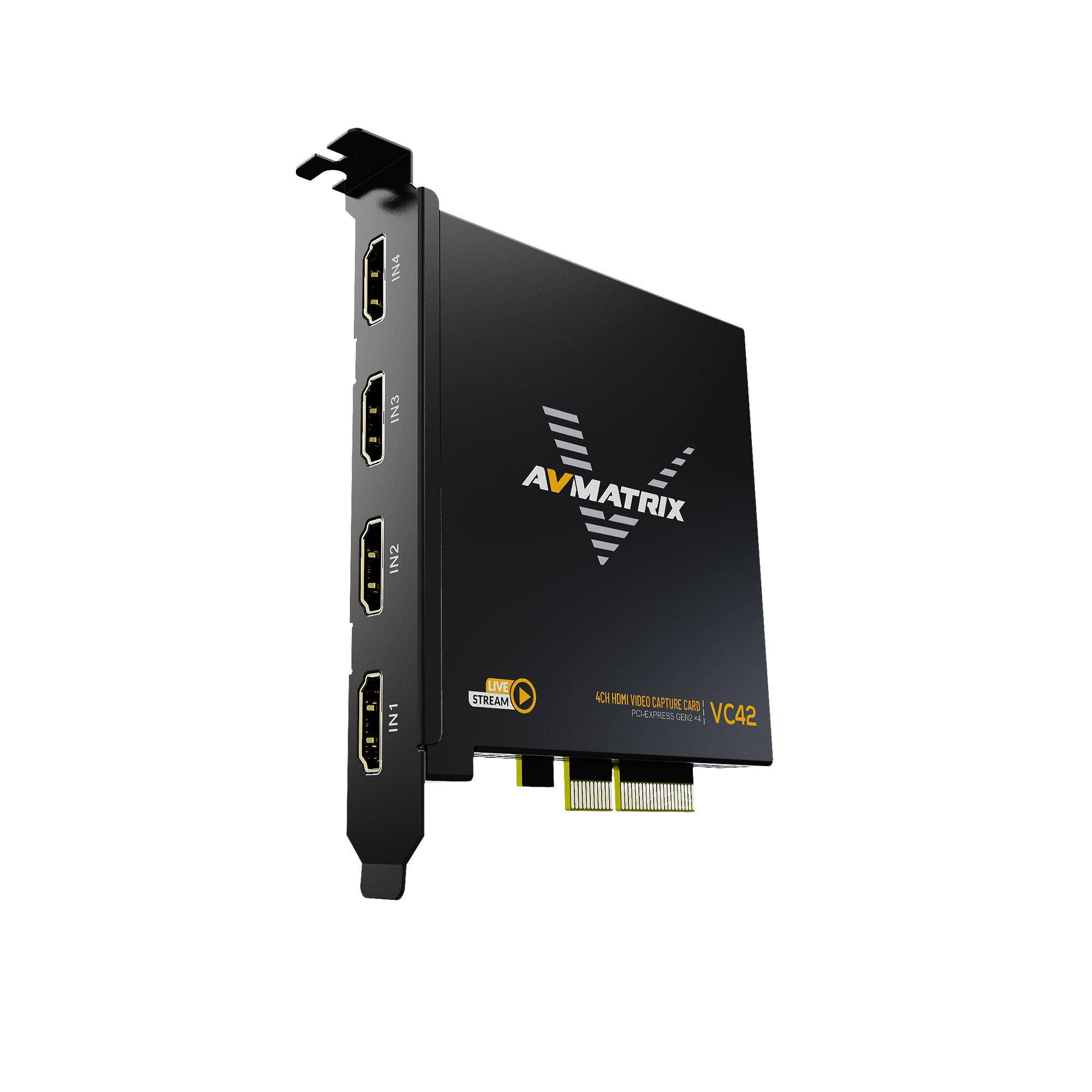 картинка Плата видеозахвата AVMATRIX VC42 4CH HDMI PCIE от магазина Ultra-mart
