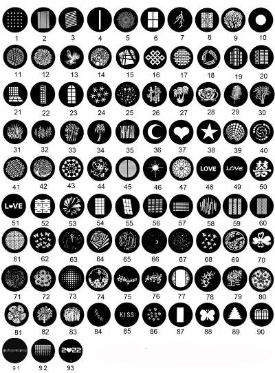 картинка Набор масок Гобо Falcon Eyes Gobo 93 от магазина Ultra-mart