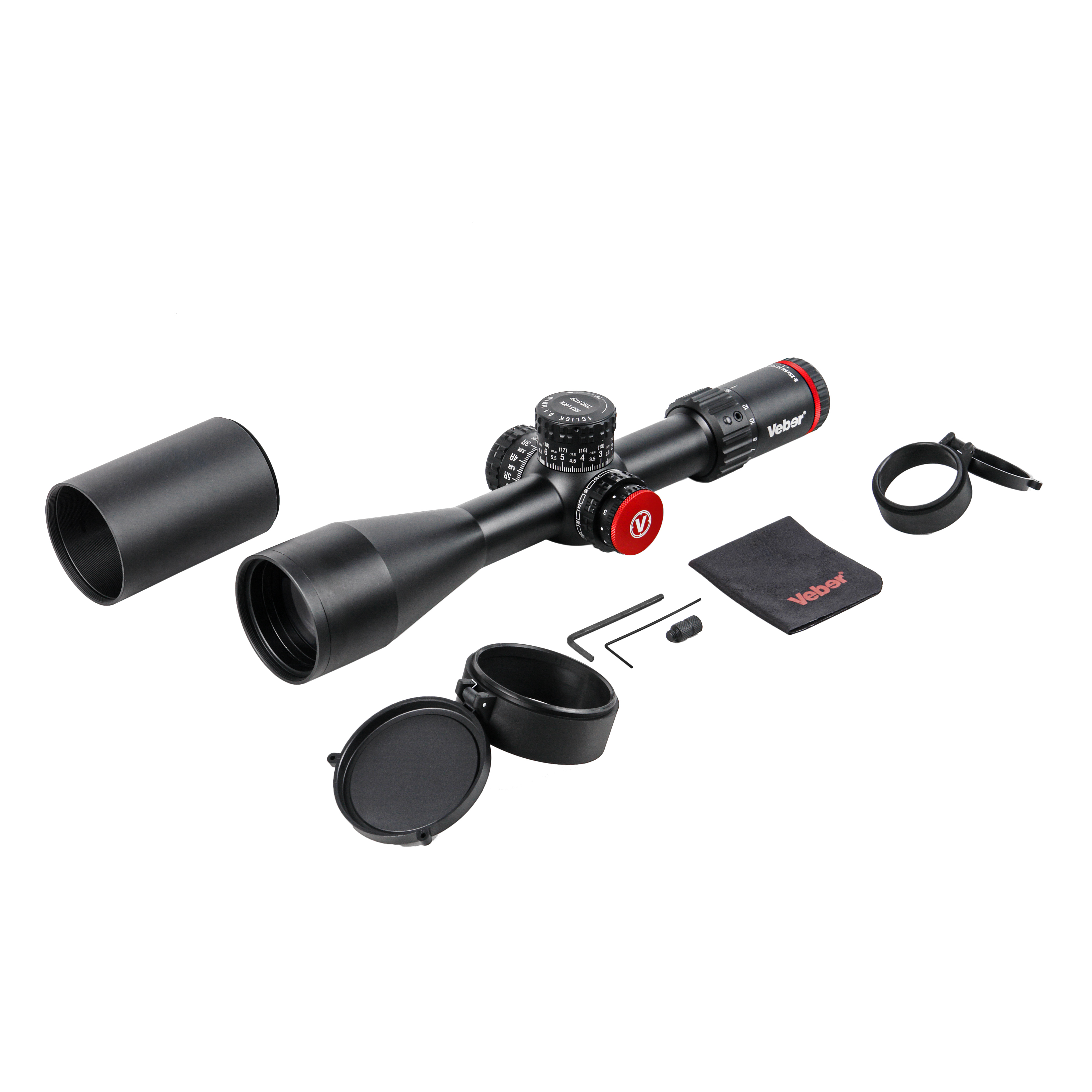 картинка Прицел оптический Veber Wolf Alfa 5-25x56 SF FFP TR3 от магазина Ultra-mart