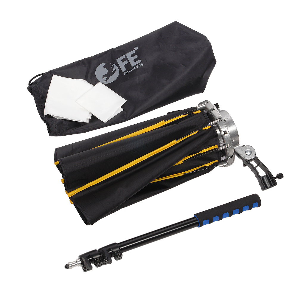 картинка Софтбокс Falcon Eyes StrobMaster 60 с держателем для накамерной вспышки от магазина Ultra-mart