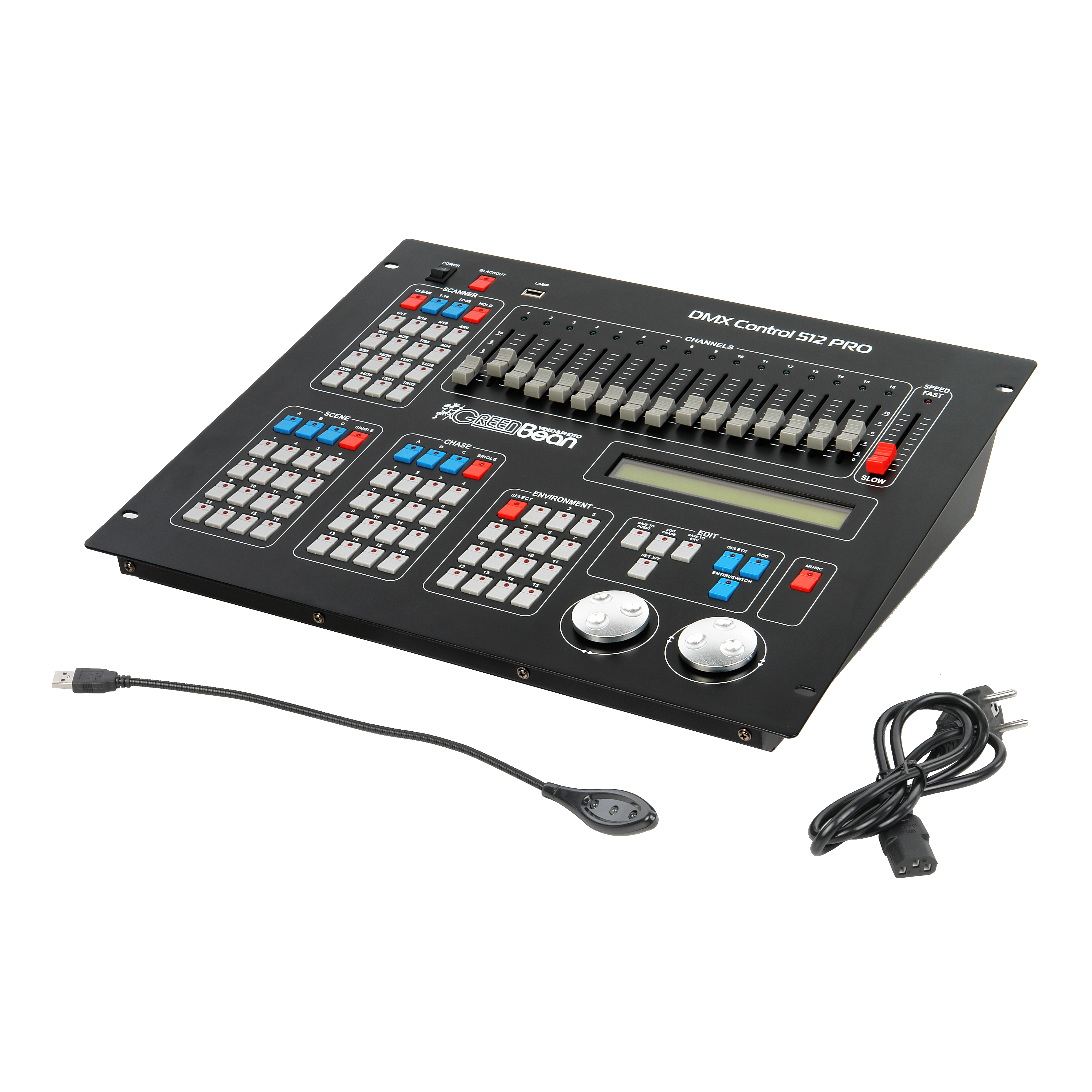 картинка Пульт GreenBean DMX Control 512 PRO от магазина Ultra-mart