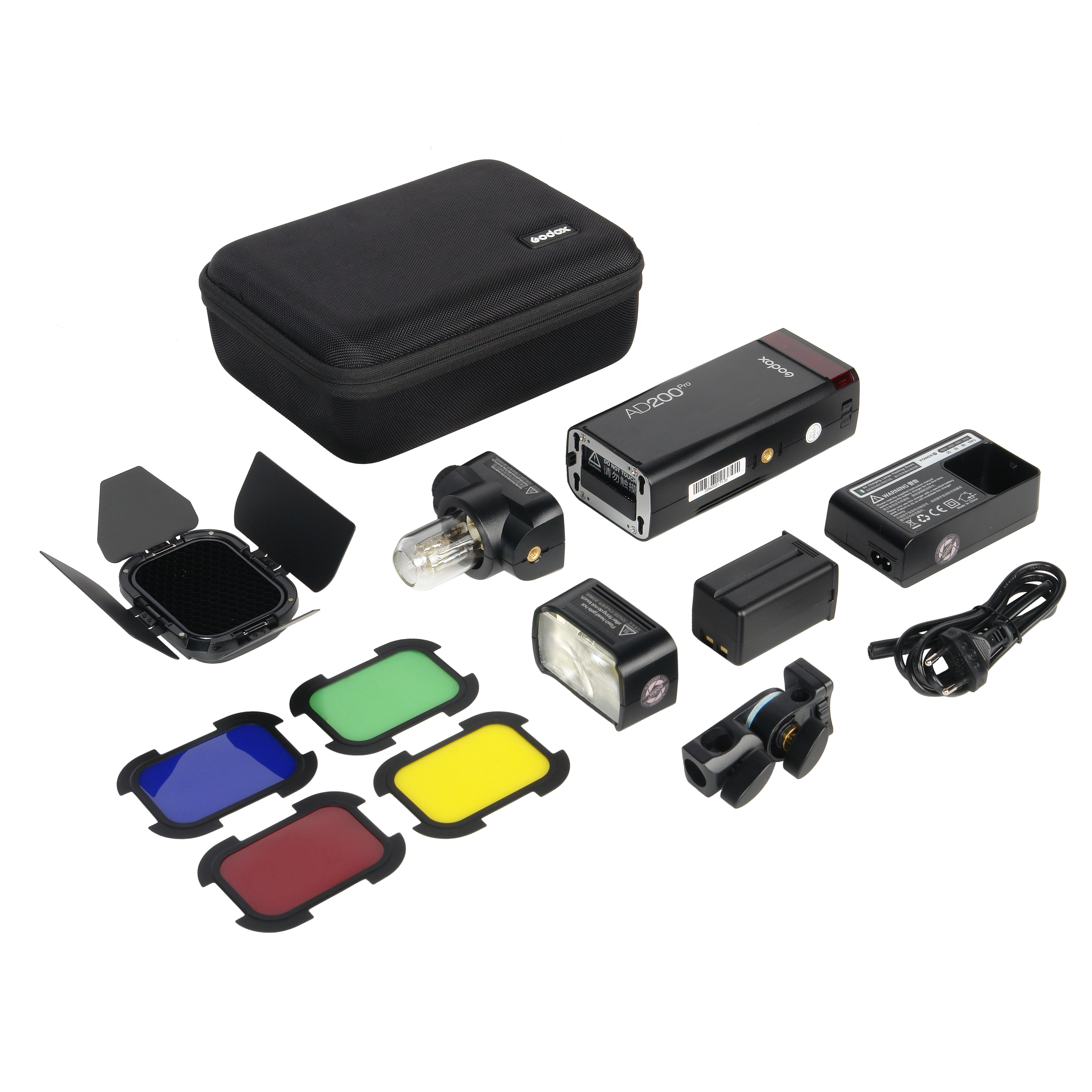 картинка Вспышка аккумуляторная Godox Witstro AD200Pro (со шторками BD-07) от магазина Ultra-mart