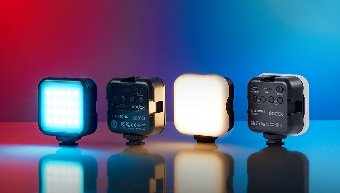 картинка Осветитель светодиодный Godox LITEMONS LED6R RGB накамерный от магазина Ultra-mart