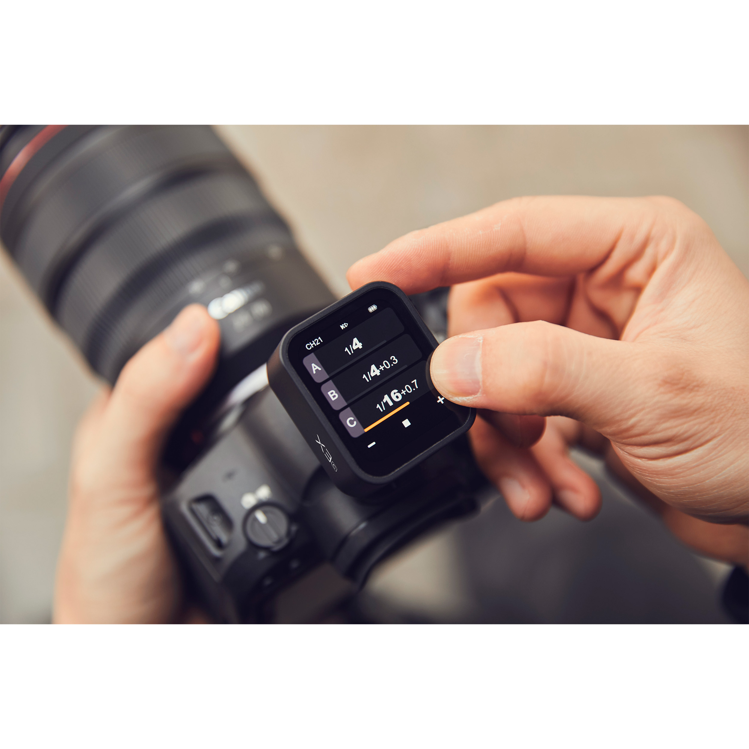 картинка Пульт-радиосинхронизатор Godox  X3-N i-TTL для Nikon от магазина Ultra-mart