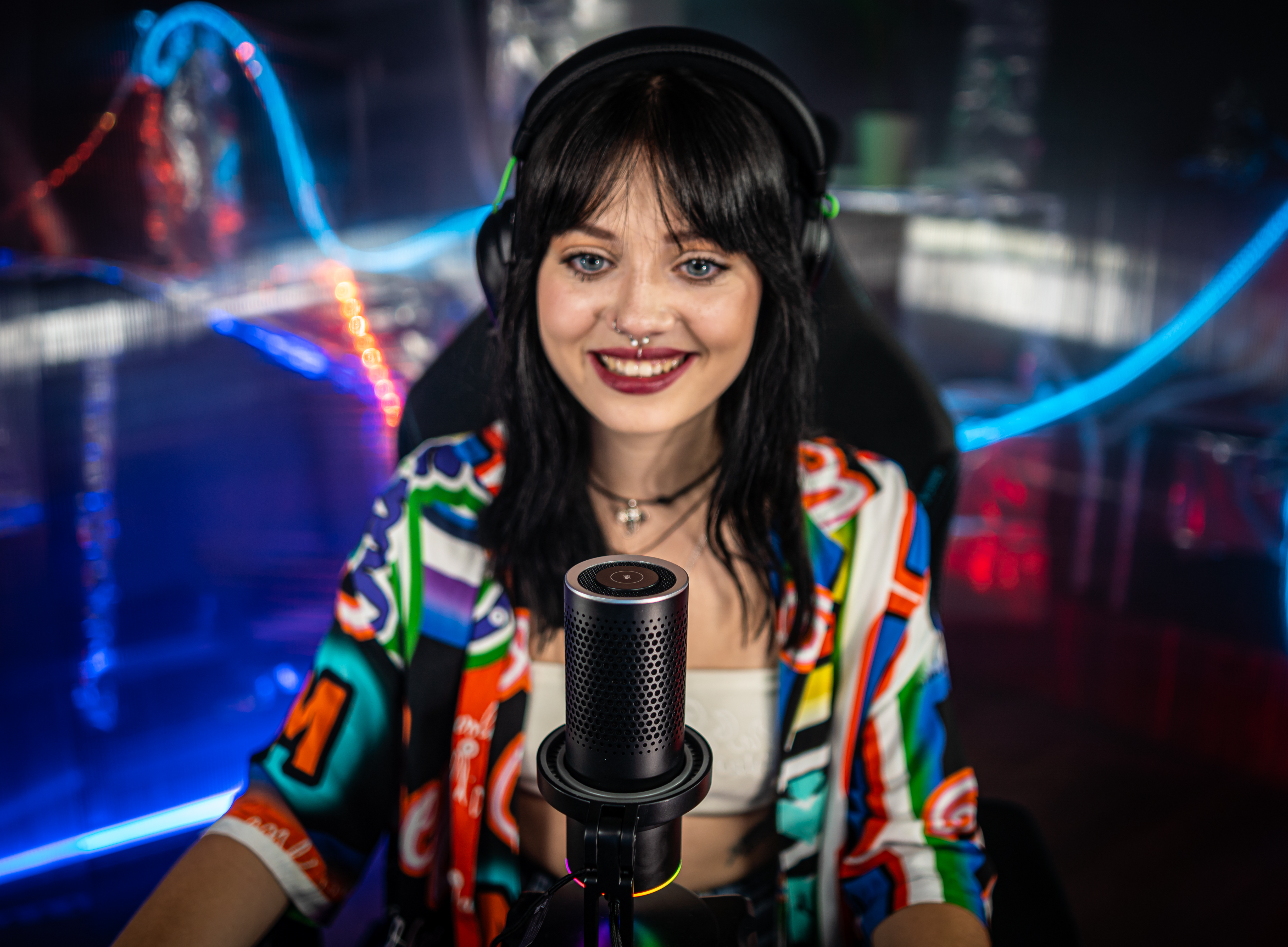 картинка Микрофон Godox EM68X с подсветкой RGB от магазина Ultra-mart