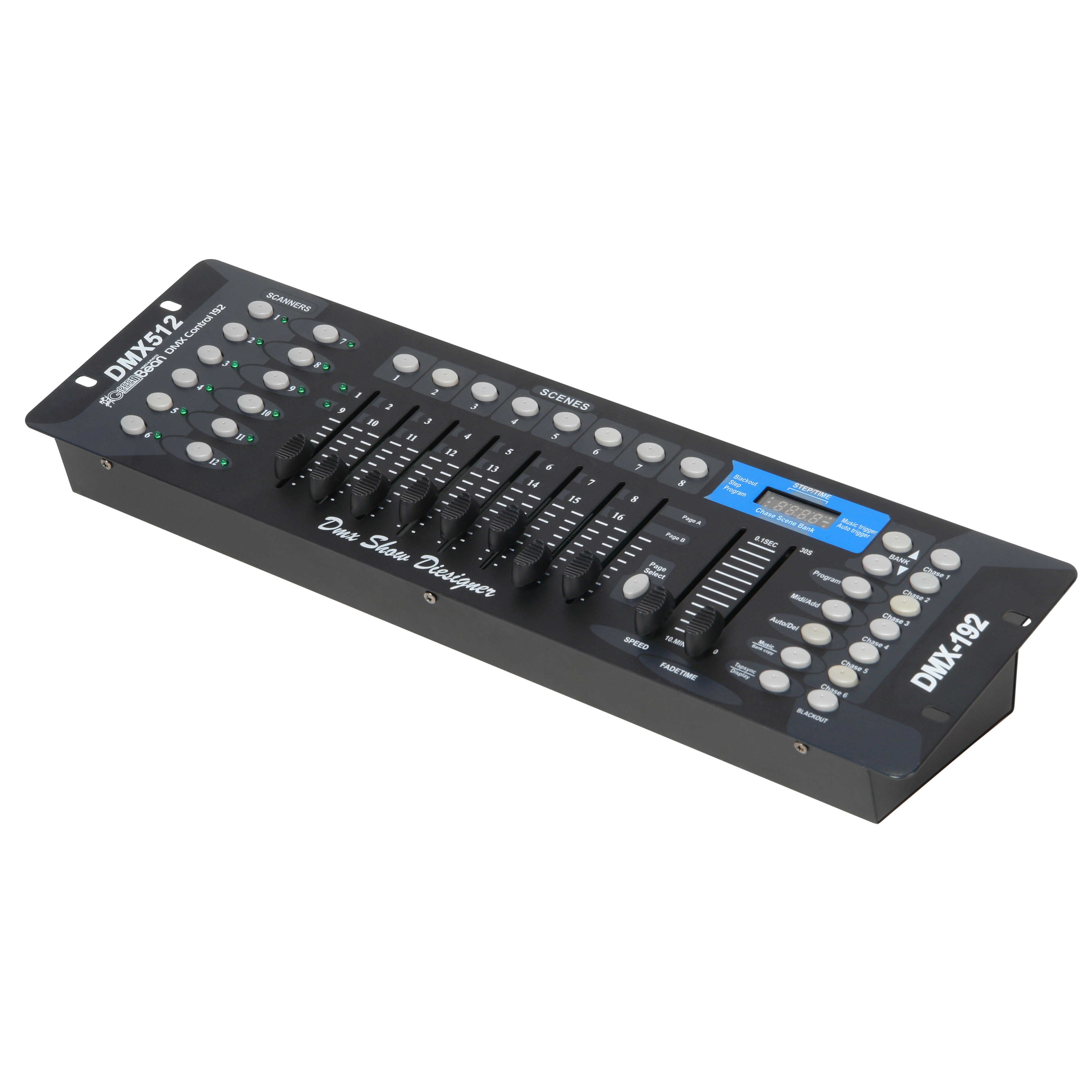 картинка Пульт GreenBean DMX Control 192, 6 чейзов, 184 сцены. артикул 28004 от магазина Ultra-mart