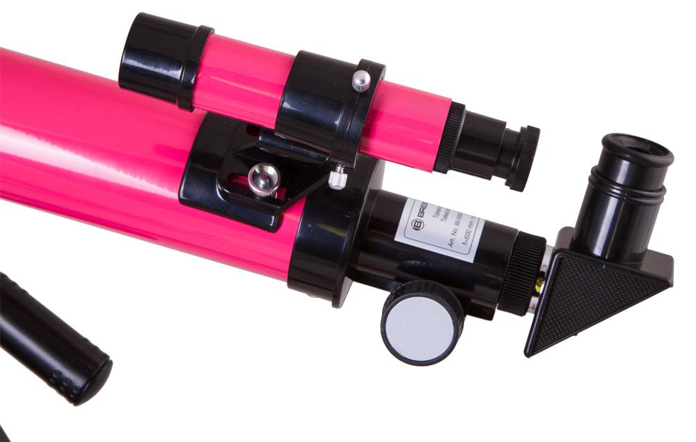 картинка Телескоп Bresser Junior Space Explorer 45/600, розовый от магазина Ultra-mart
