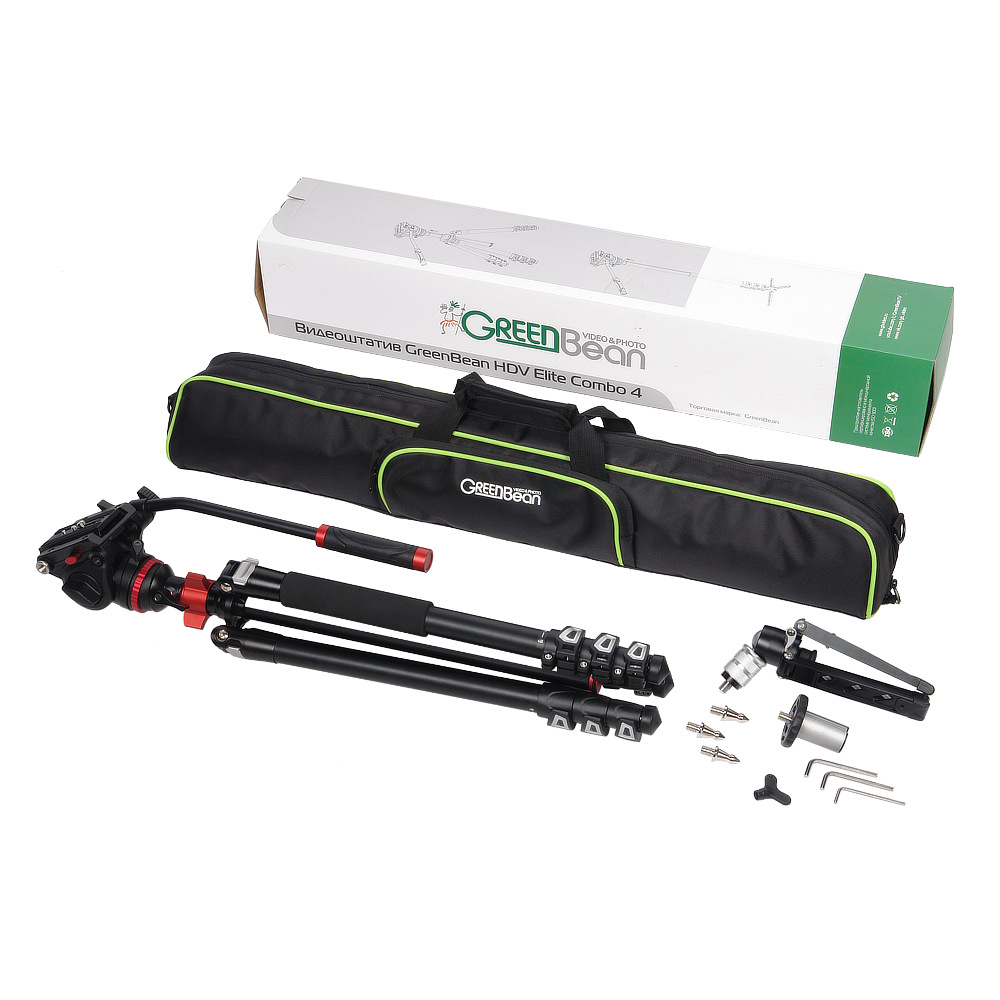 картинка Видеоштатив GreenBean HDV Elite Combo 4 от магазина Ultra-mart