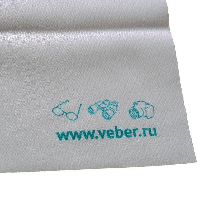 картинка Салфетка микрофибра для ухода за оптикой Veber 15x15 от магазина Ultra-mart