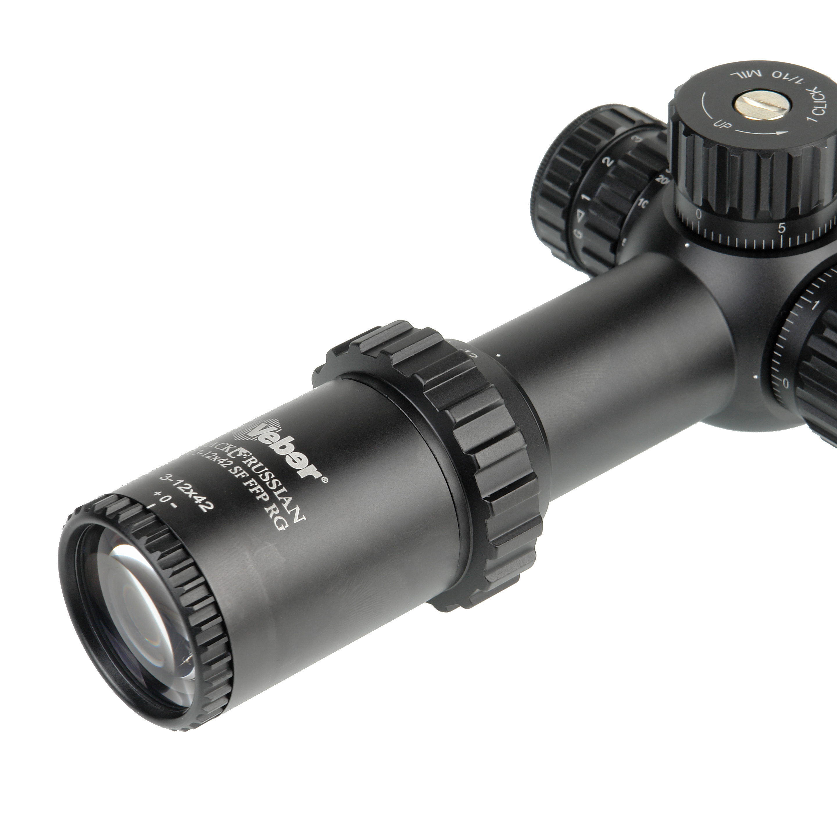картинка Прицел оптический Veber Black Russian 3-12x42 SF FFP RG от магазина Ultra-mart