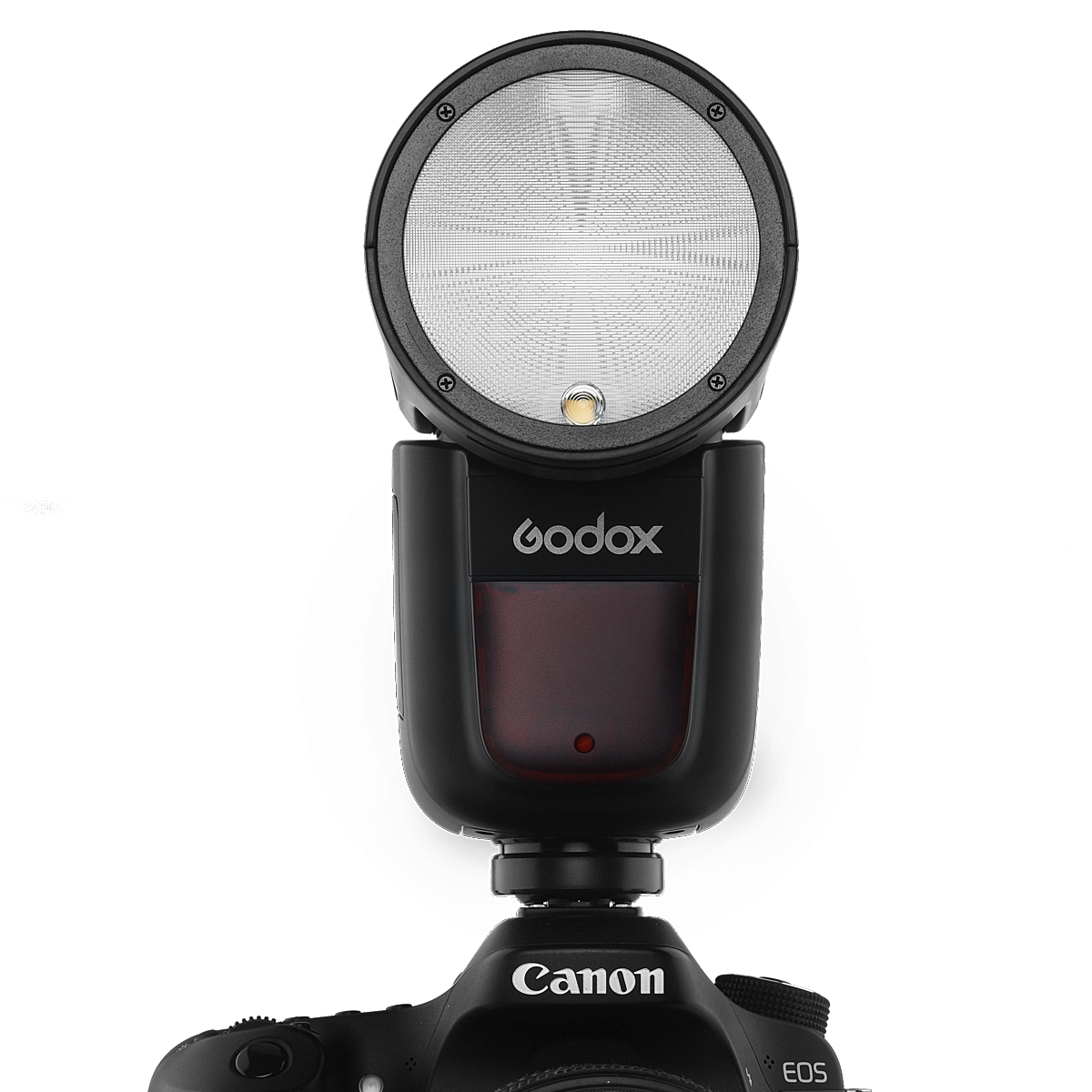 картинка Вспышка накамерная с круглой головкой Godox V1C для Canon, арт. 27231 от магазина Ultra-mart