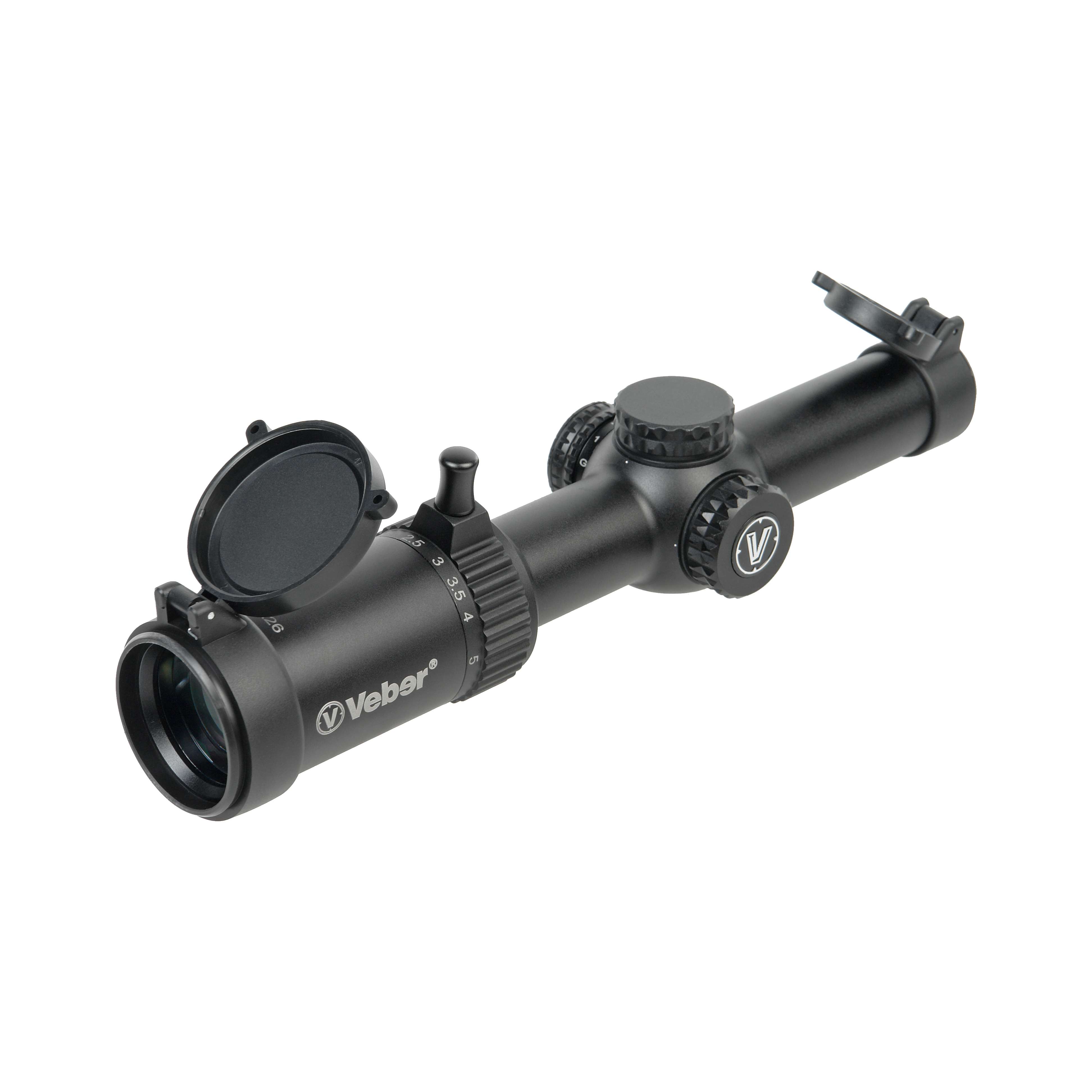 картинка Прицел оптический Veber Wolf 1.25-5x26 IR H08 от магазина Ultra-mart