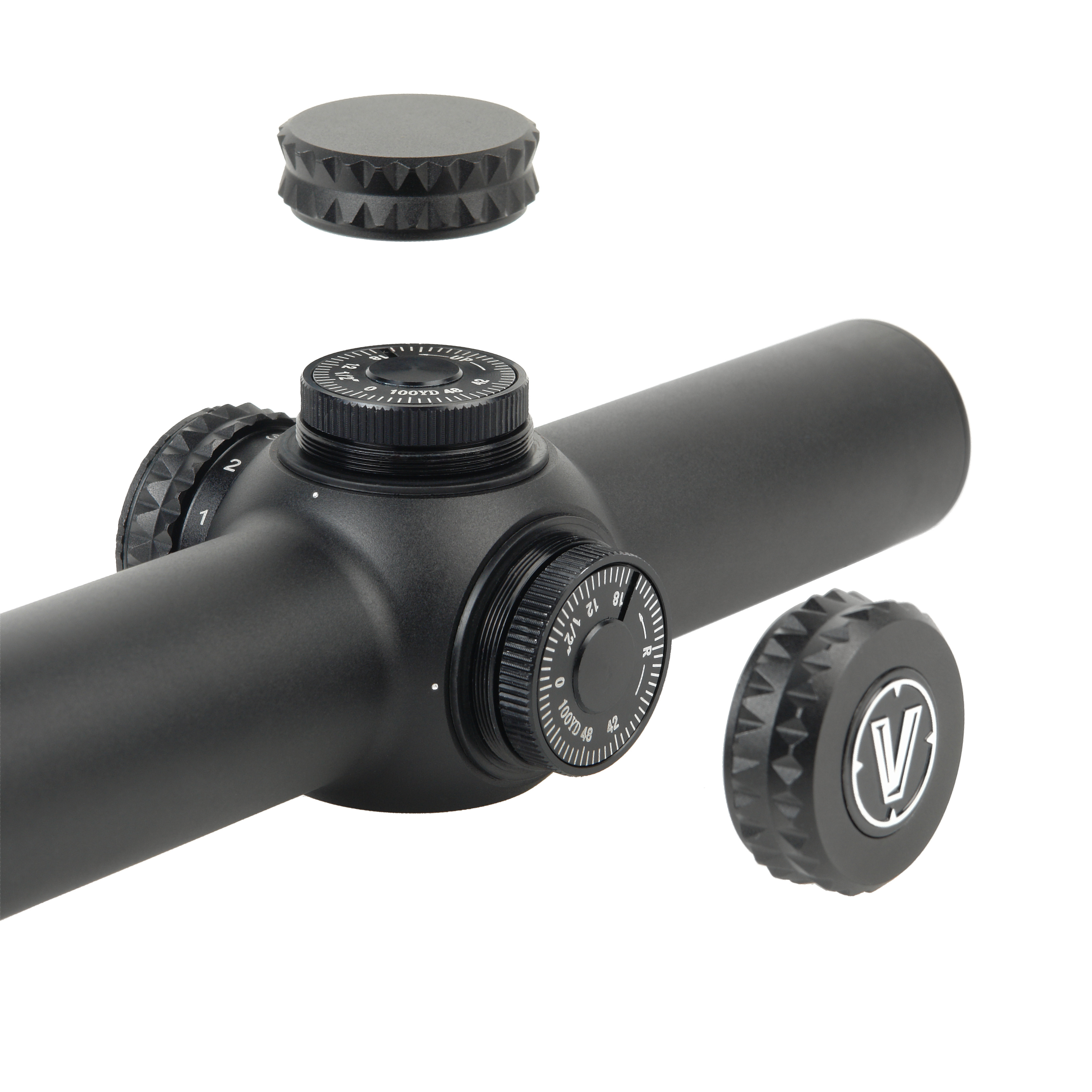 картинка Прицел оптический Veber Wolf 1-6х24 GB FD07 Загонник от магазина Ultra-mart