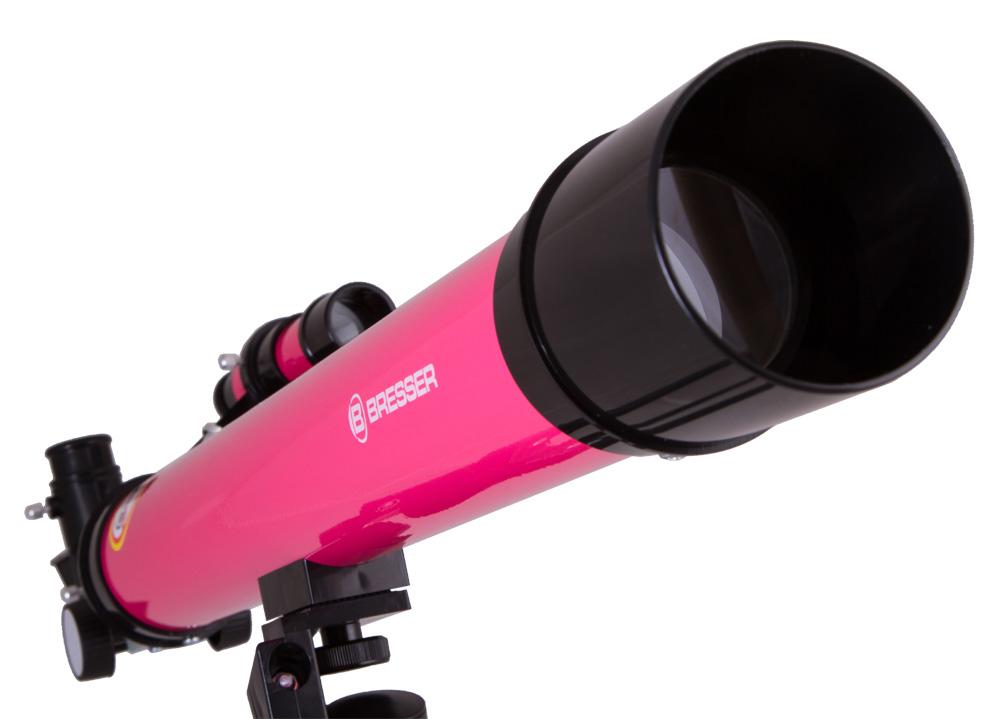 картинка Телескоп Bresser Junior Space Explorer 45/600, розовый от магазина Ultra-mart