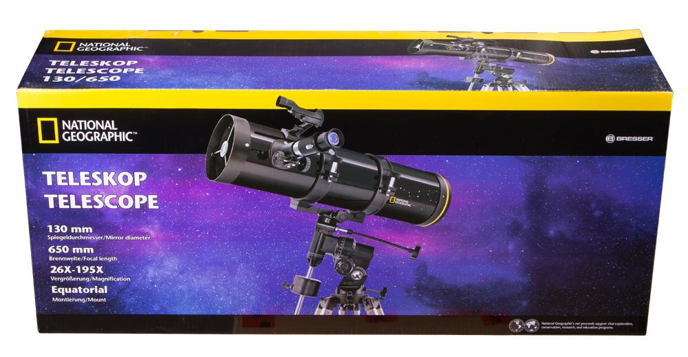 картинка Телескоп Bresser National Geographic 130/650 EQ от магазина Ultra-mart