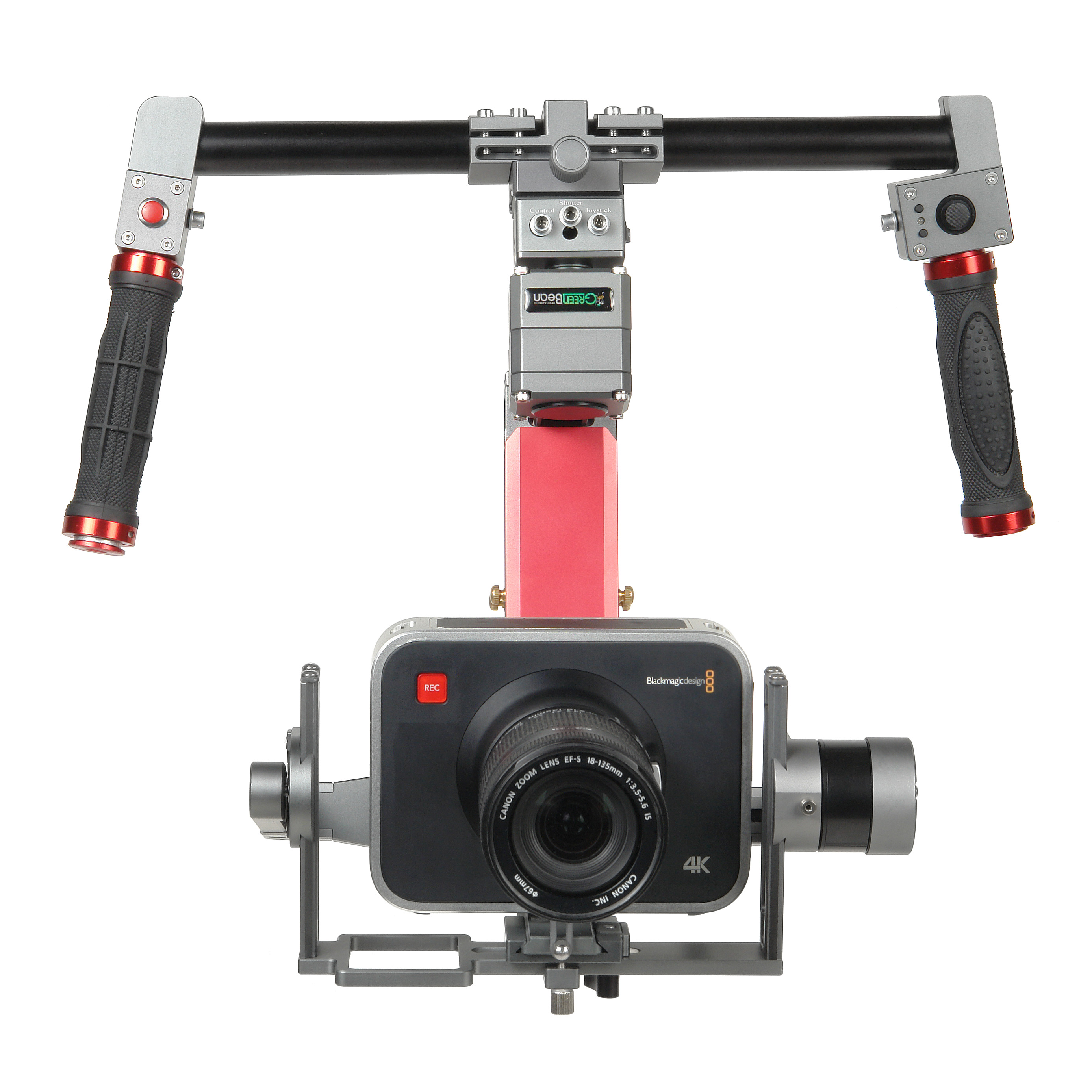 картинка Стабилизатор электронный GreenBean iStab 5PRO RCx трёхосевой от магазина Ultra-mart