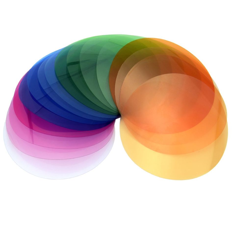 картинка Набор корректирующих светофильтров Godox V-11T для круглой головки от магазина Ultra-mart