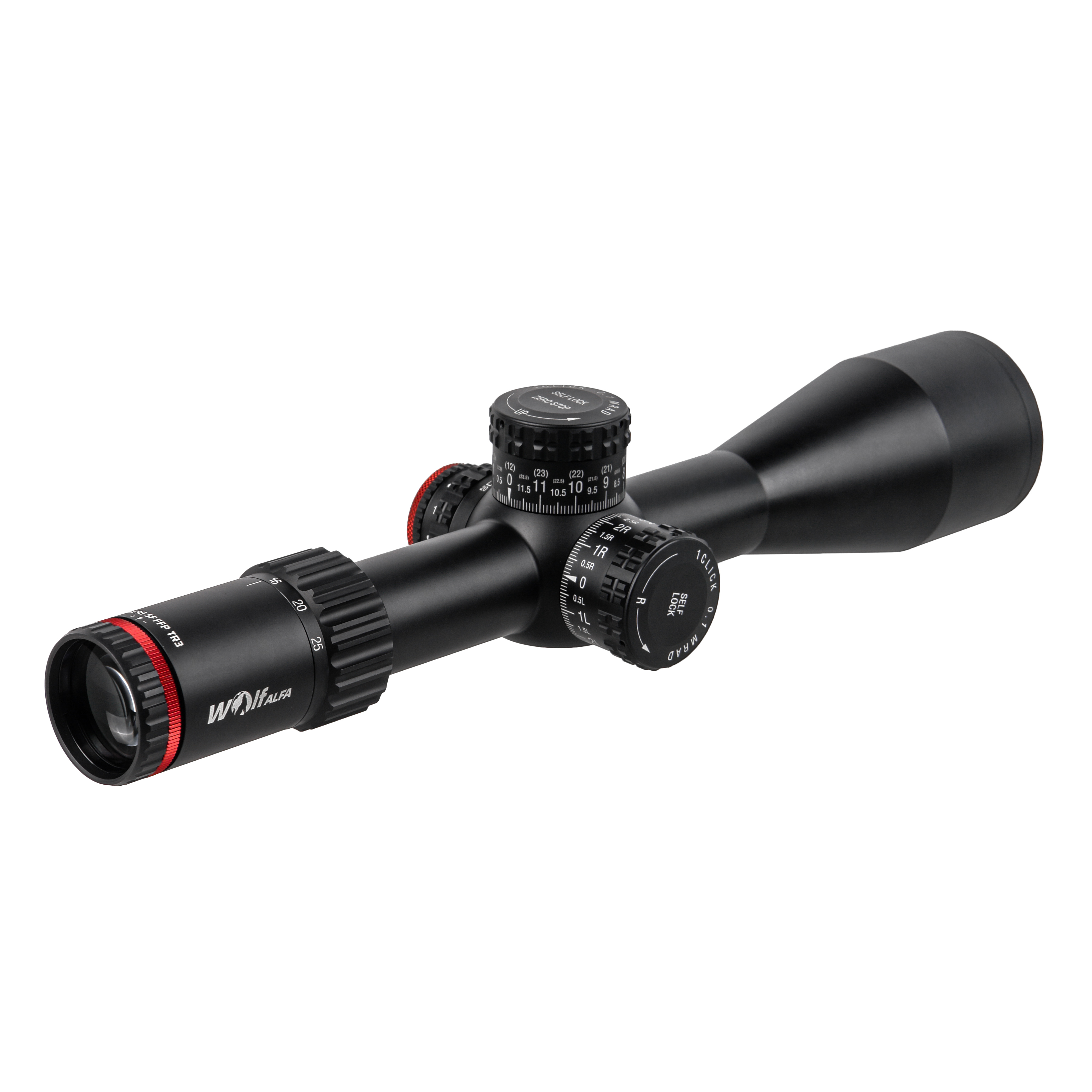 картинка Прицел оптический Veber Wolf Alfa 5-25x56 SF FFP TR3 от магазина Ultra-mart