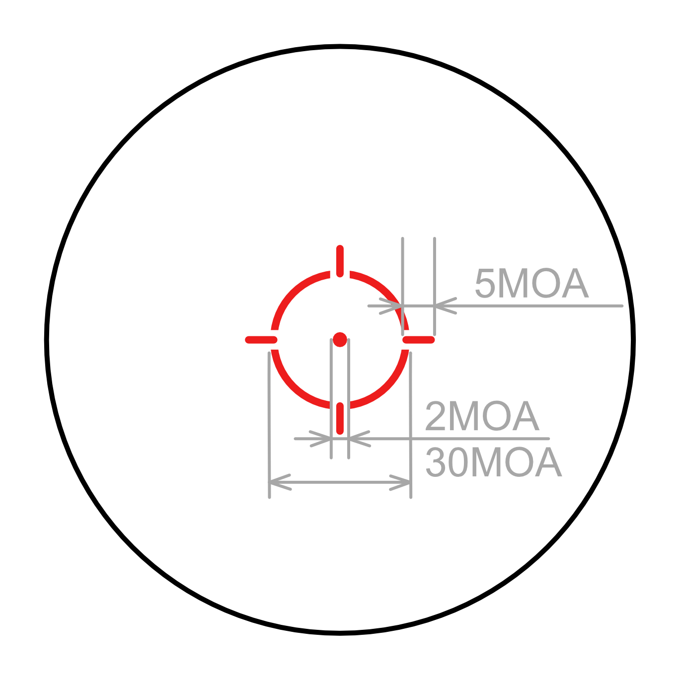 картинка Прицел коллиматорный Veber MultiDot 130 Solar от магазина Ultra-mart