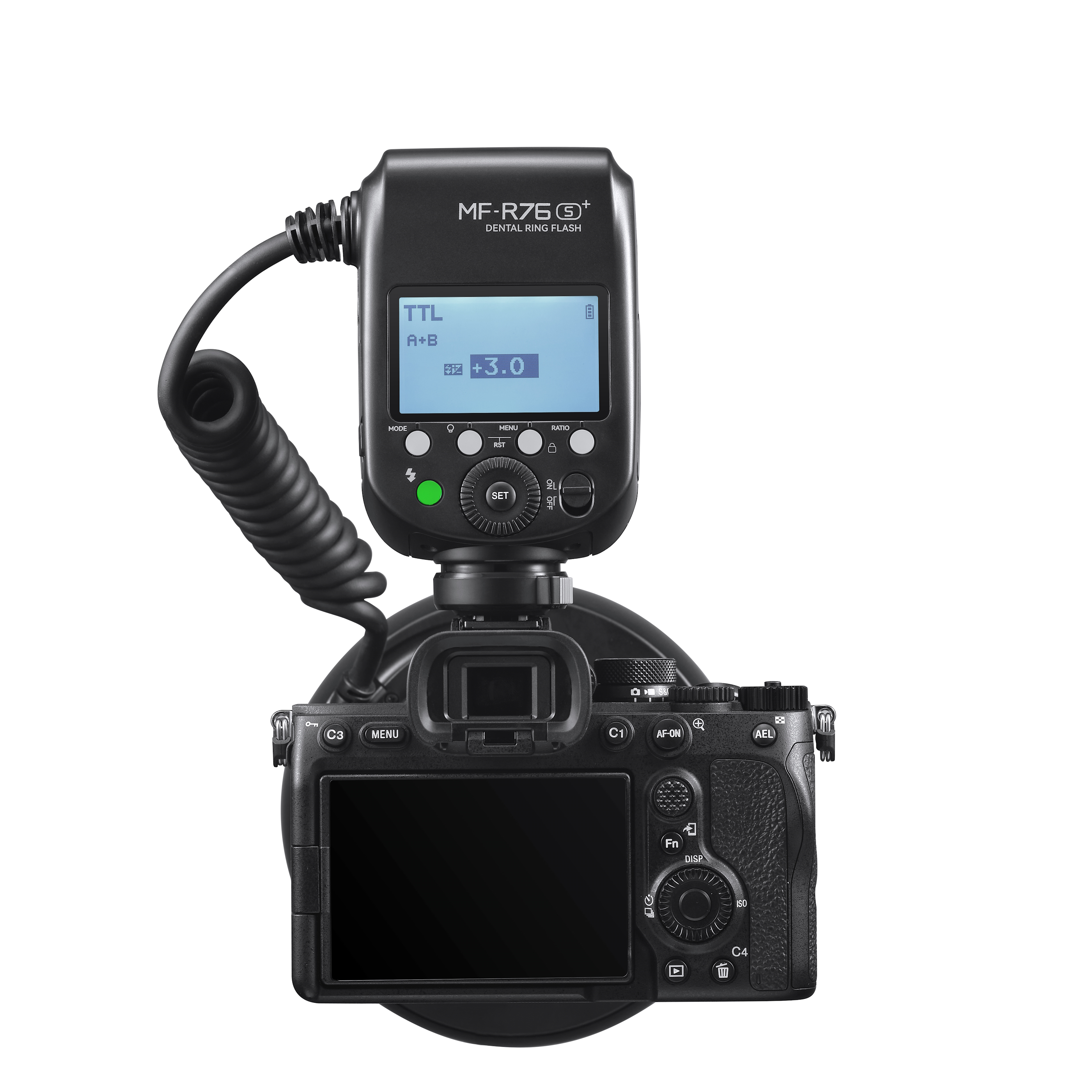 картинка Вспышка для макросъемки Godox MF-R76S+ TTL для Sony от магазина Ultra-mart