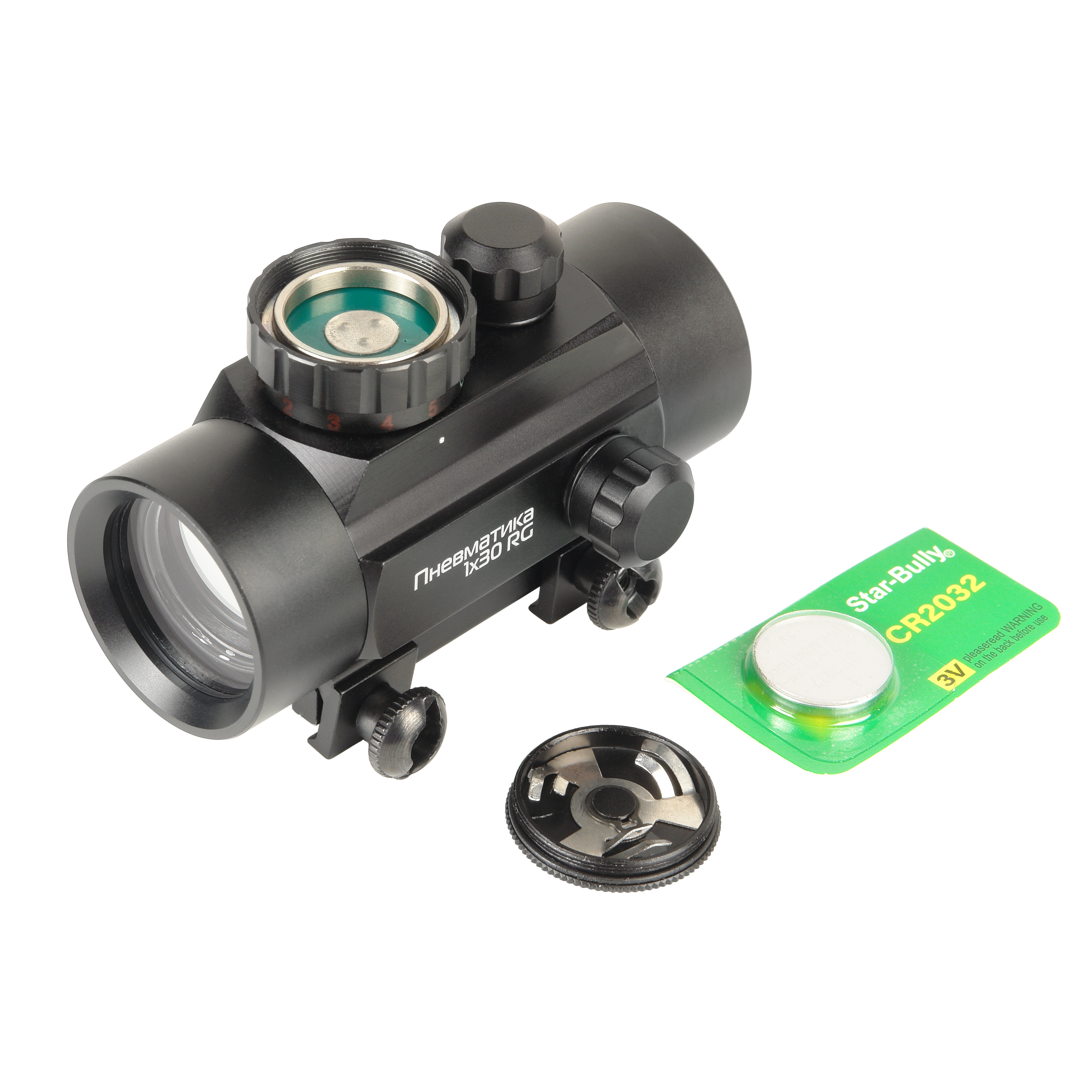 картинка Прицел коллиматорный Veber Пневматика 1x30 RG от магазина Ultra-mart