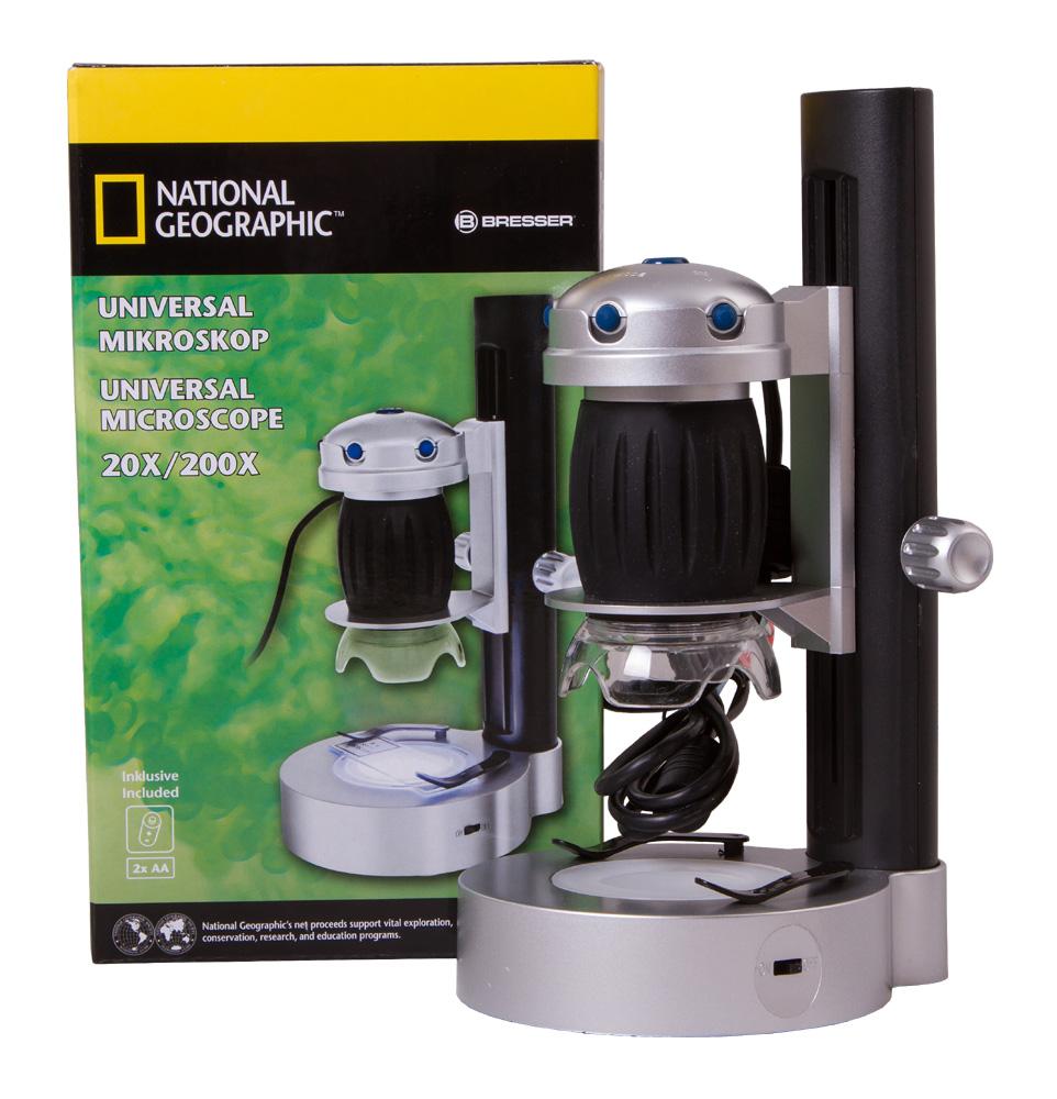 картинка Микроскоп цифровой Bresser National Geographic USB, со штативом от магазина Ultra-mart